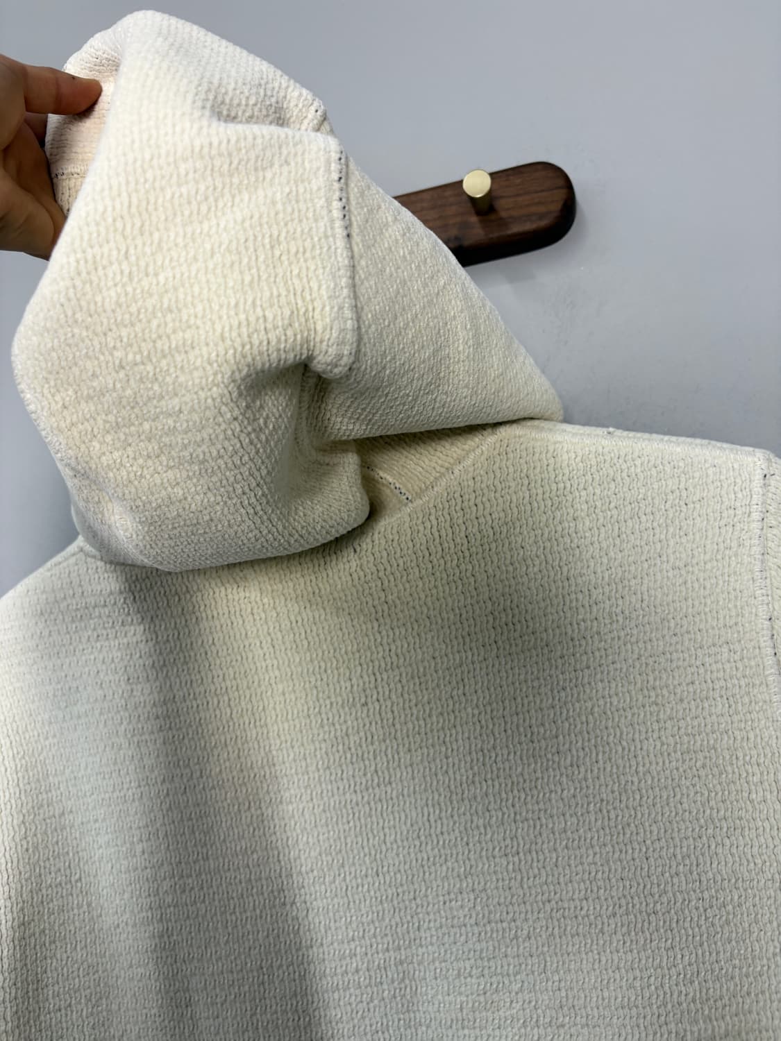 스톤아일랜드 아이보리 니트집업 후드자켓 A3814 상품이미지5