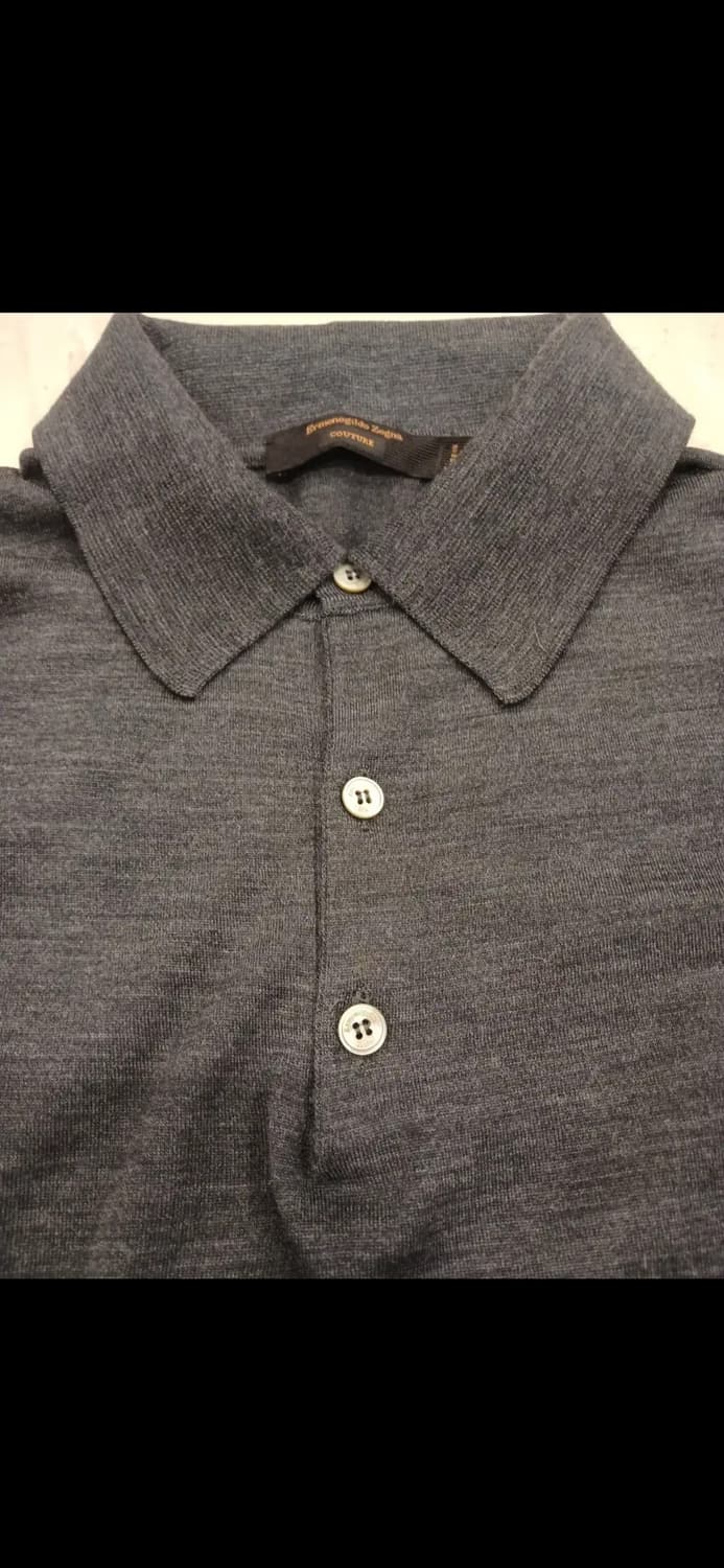Ermenegildo Zegna COUTURE WOOL POLO KNIT 상품이미지2