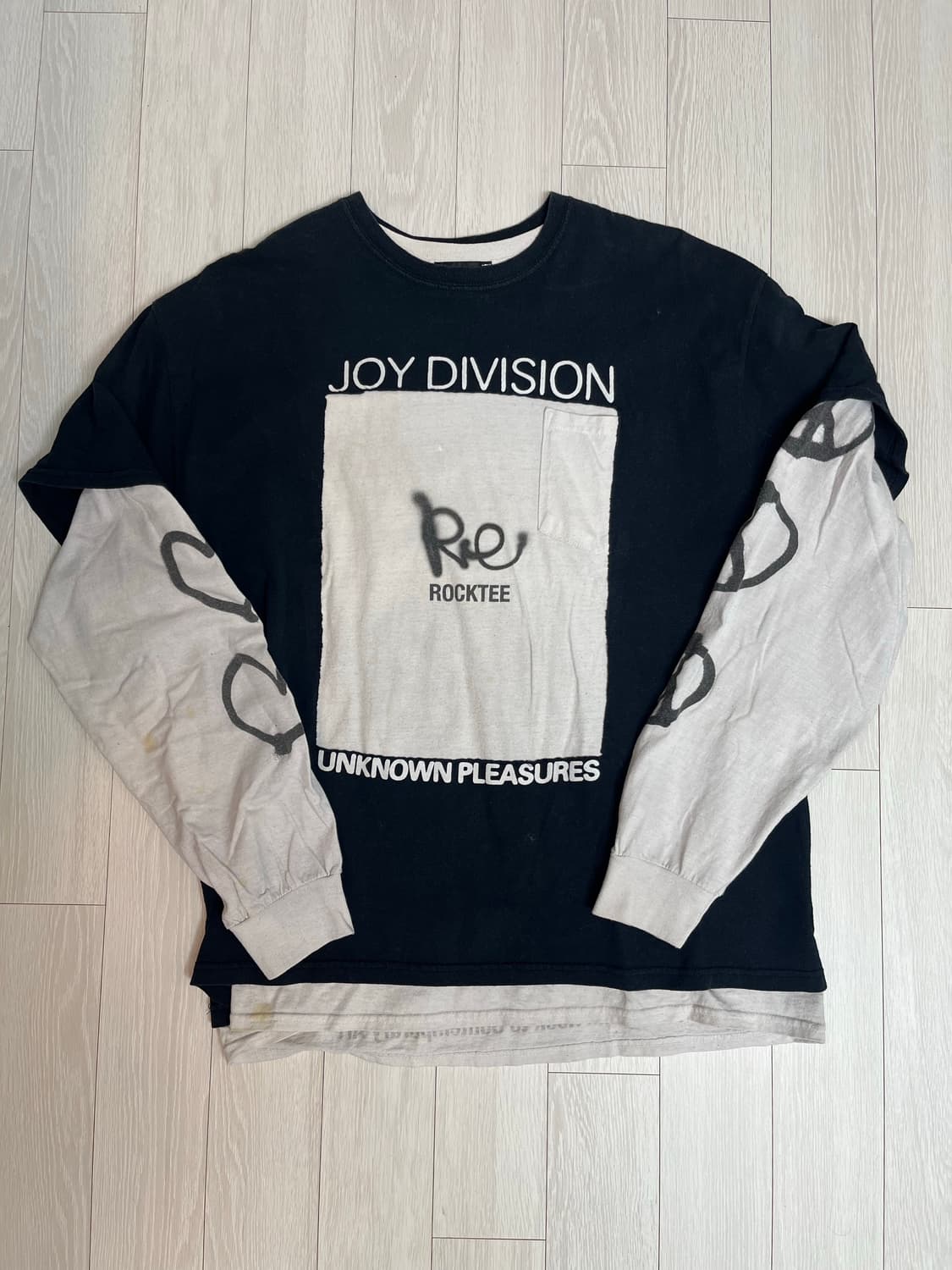 Today edition / 조이디비젼 그래픽 레이어드 롱슬리브 상품이미지1