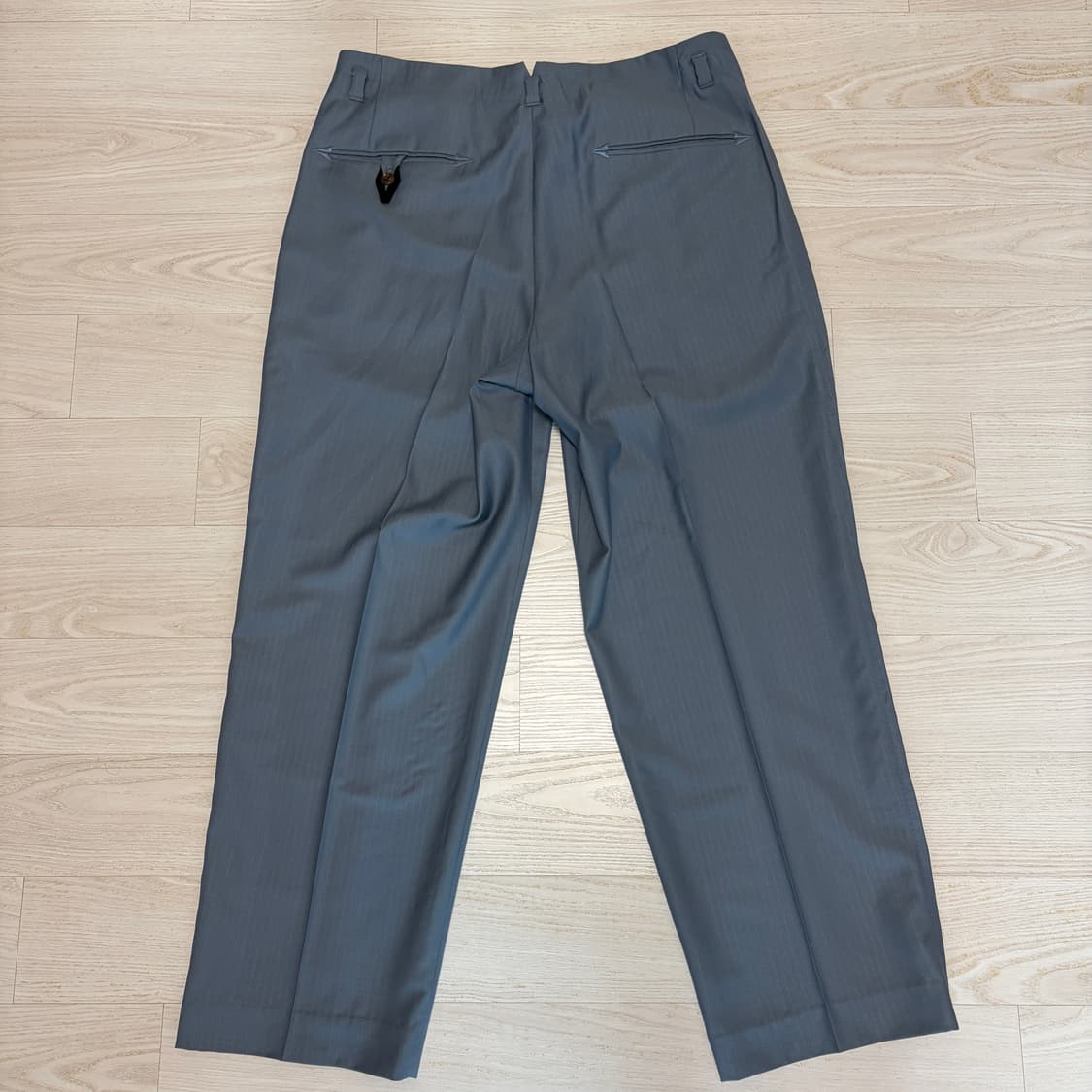 와코마리아 에르메네질도 제냐 로커빌리팬츠 사이즈L 블루블랙 상품이미지7