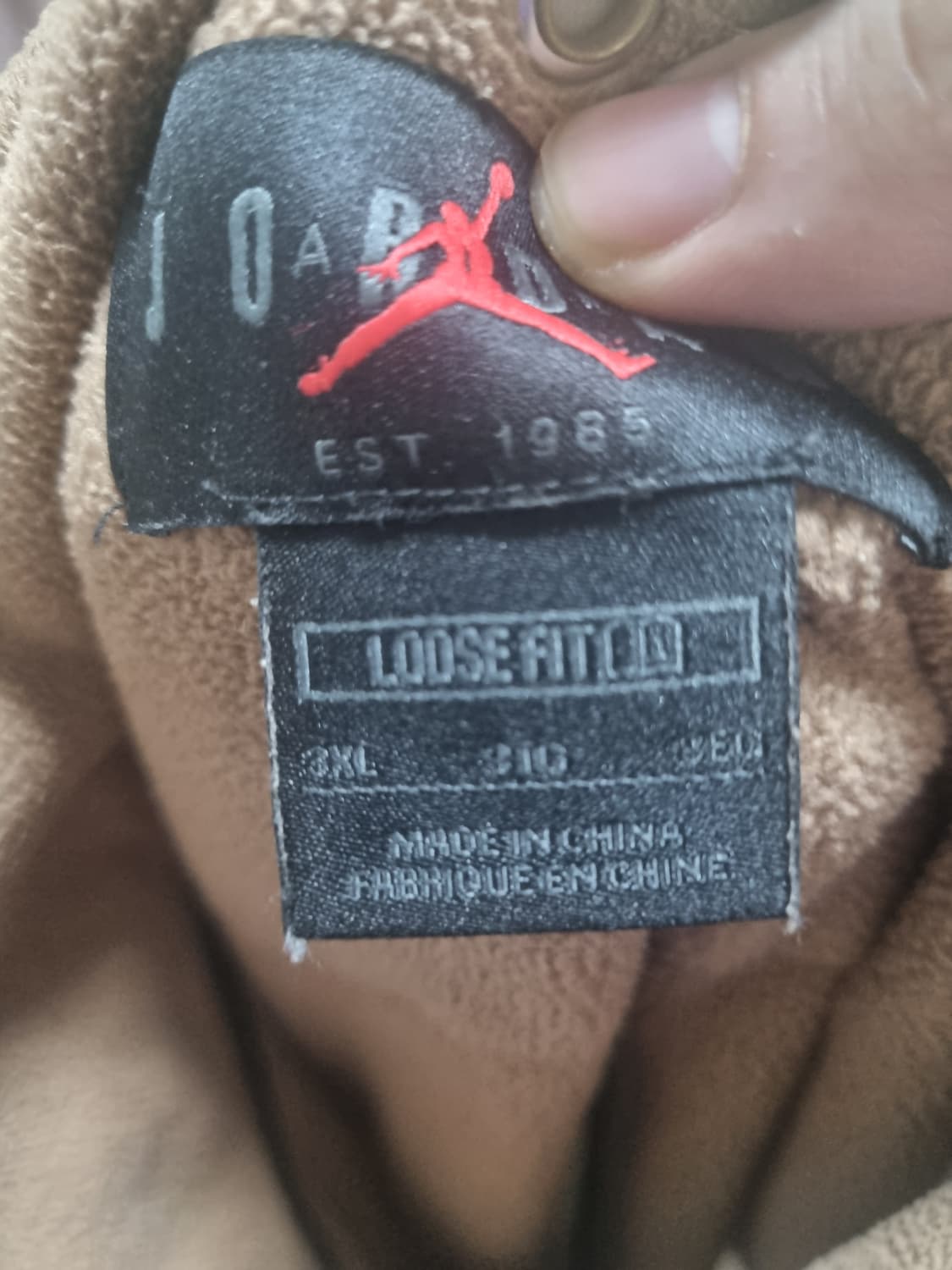 [3xl] 조던 후리스 조끼 상품이미지3