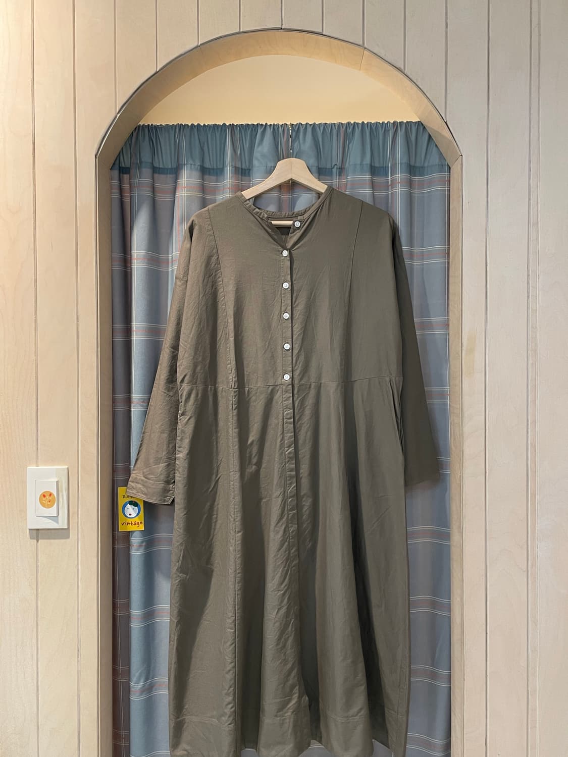 일본빈티지 아메카지 주머니원피스 상품이미지1