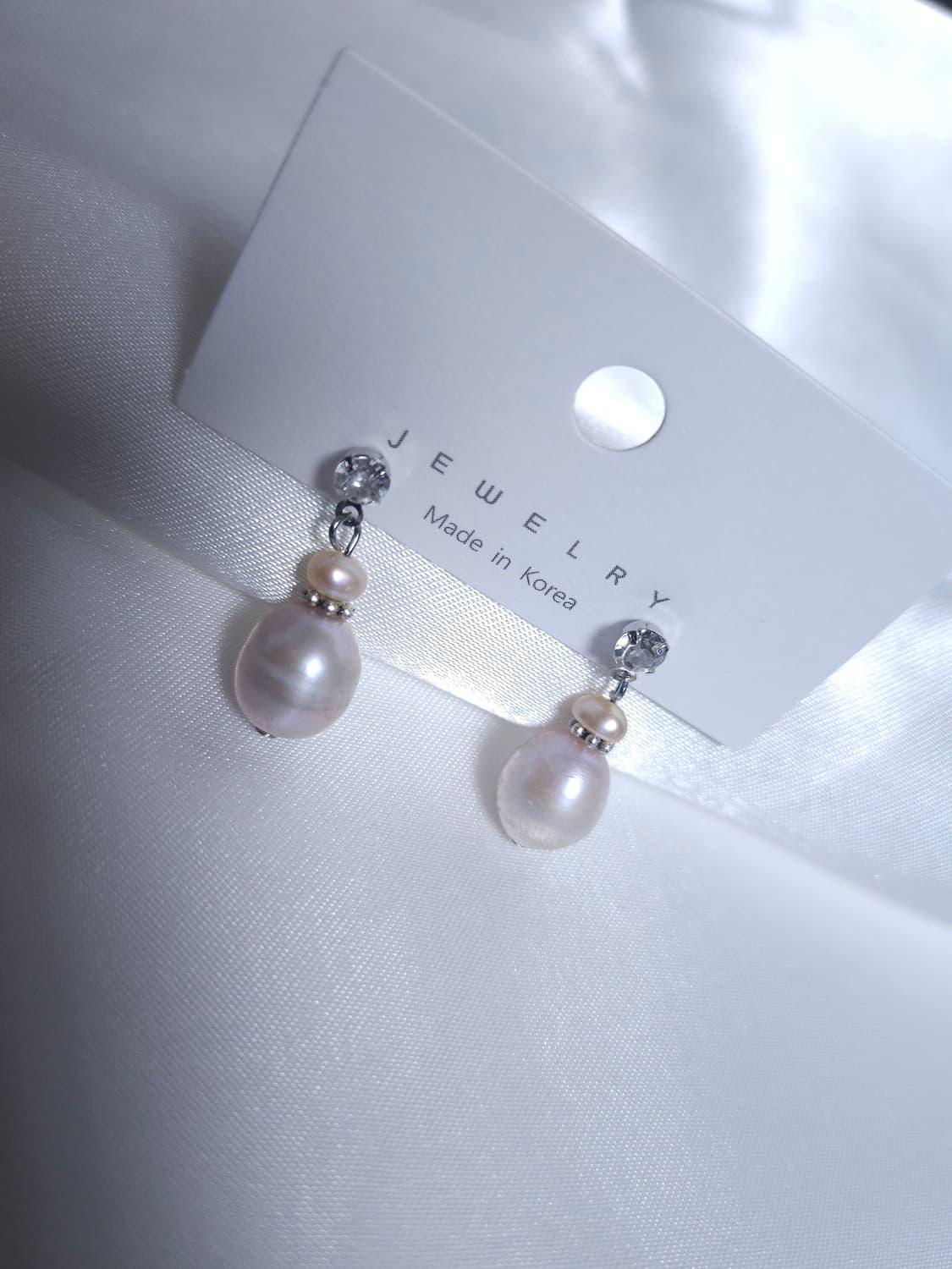 드롭 담수진주 귀걸이 상품이미지6