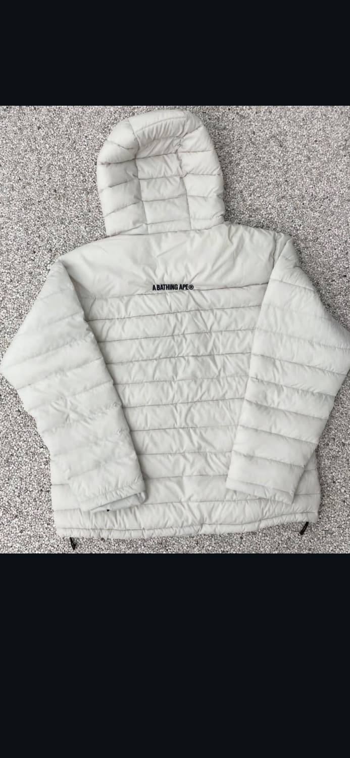 베이프 경량패딩 상품이미지1