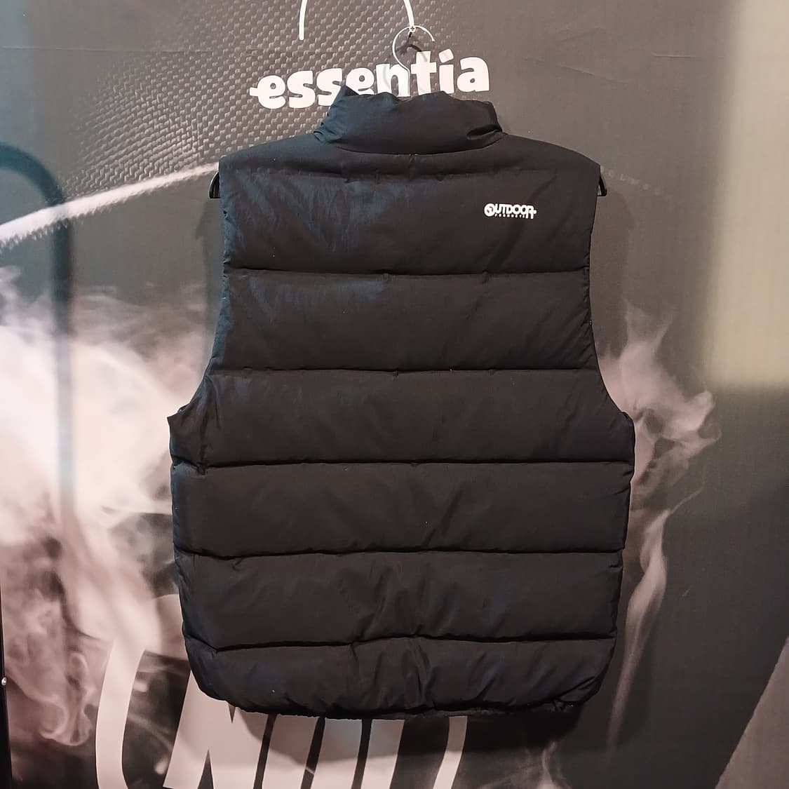 아웃도어 패딩 베스트 블랙 상품이미지2
