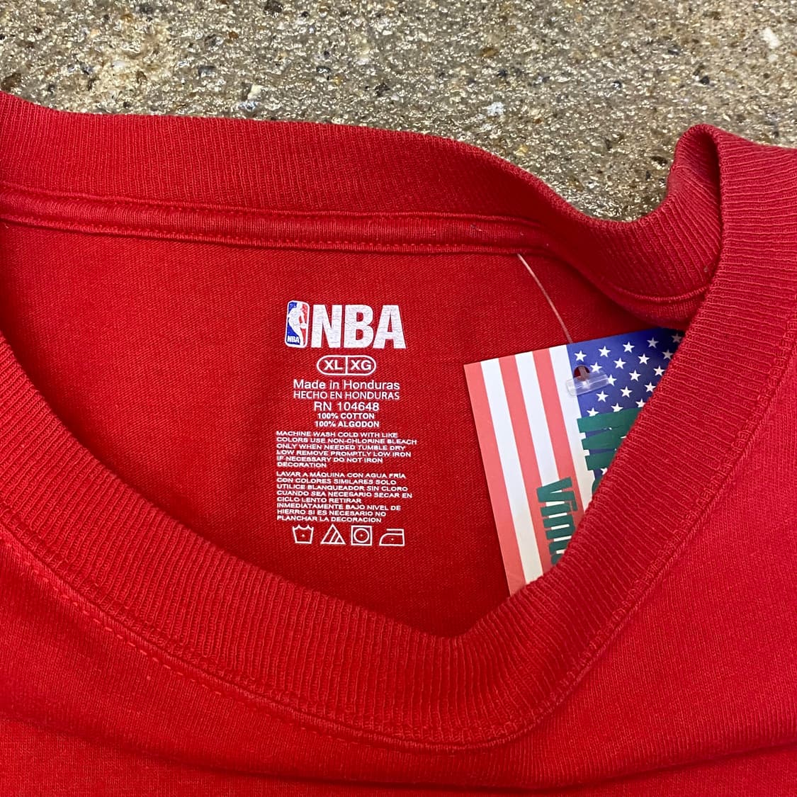 미국 빈티지 NBA 시카고 불스 프린팅 반팔티 스포츠티 상품이미지5