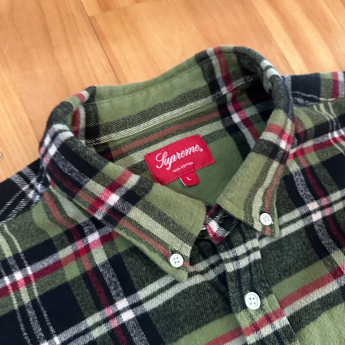 슈프림 플란넬 셔츠 상품이미지2