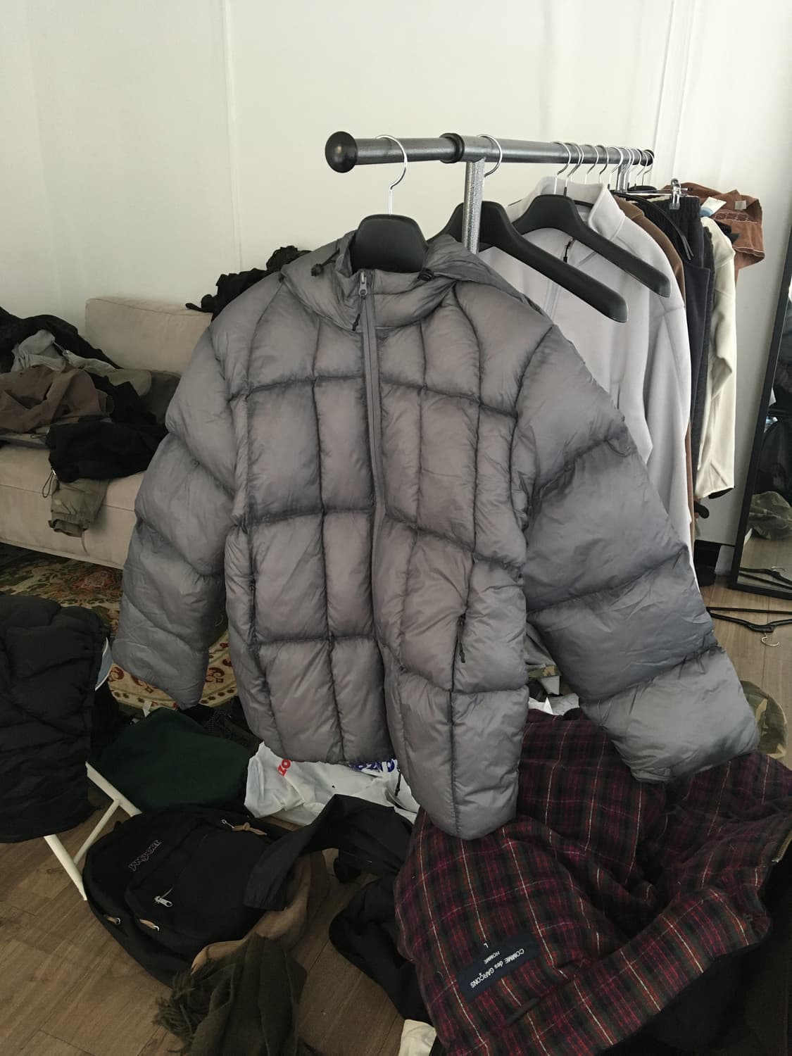 suade 패딩 L 상품이미지1