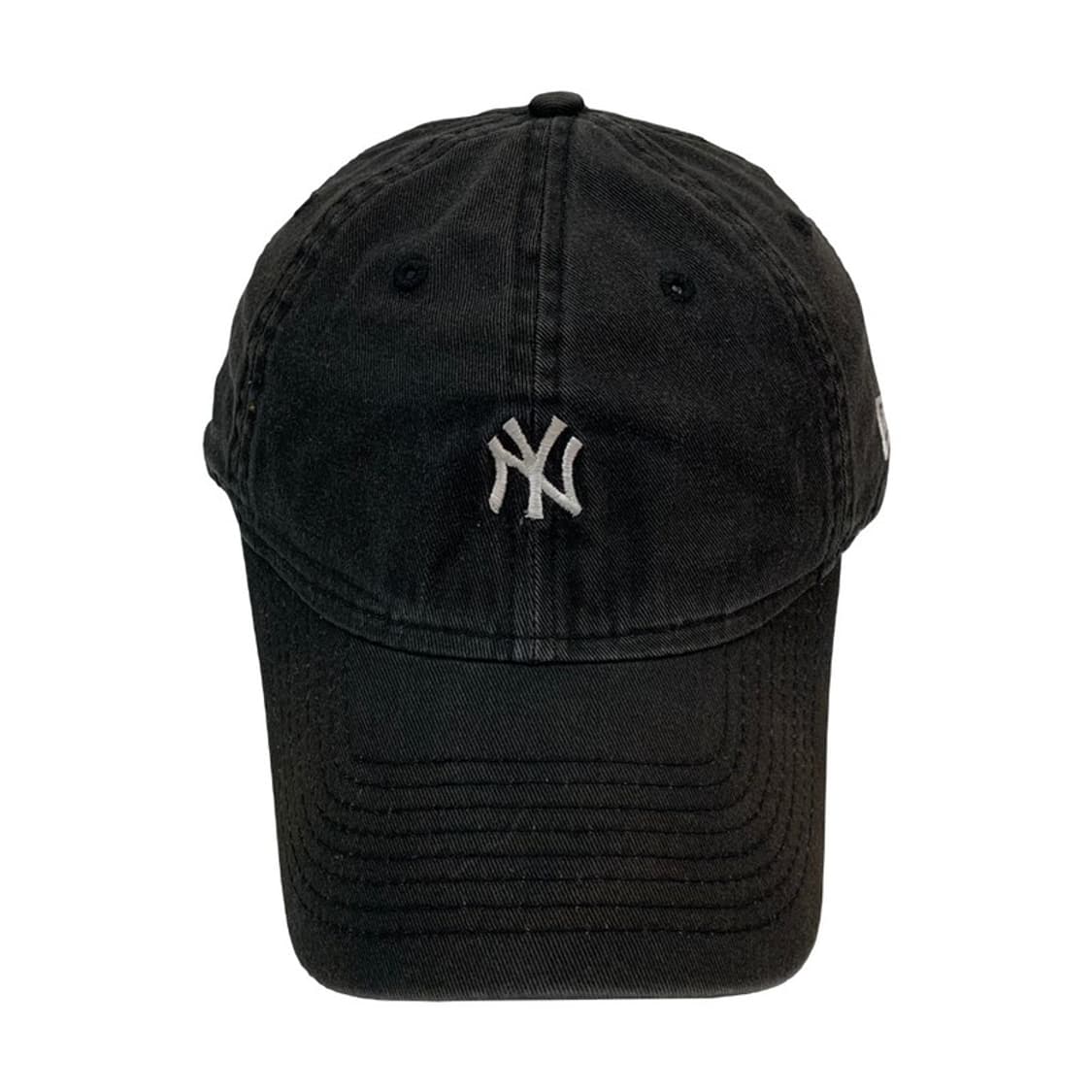 뉴에라 NY 양키스 워싱 코튼 볼캡 블랙 상품이미지1