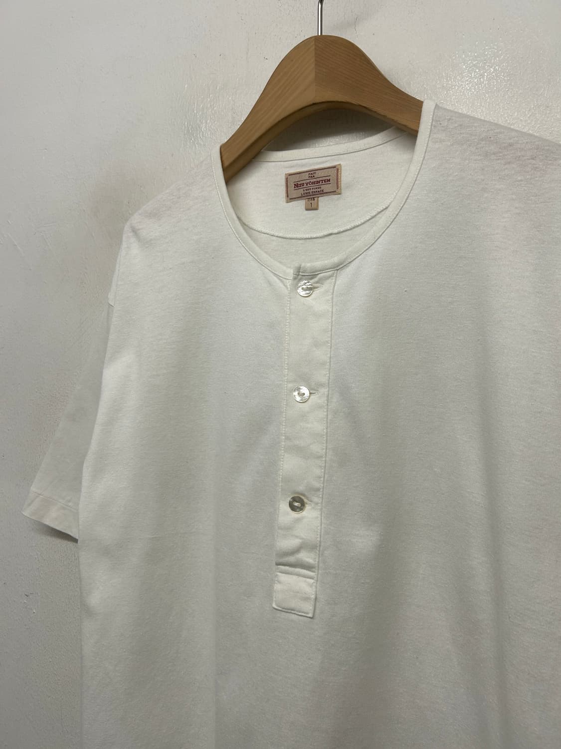 [JPN] 네즈요힌텐 Nezu Yohinten Henley T-Shirt 상품이미지2