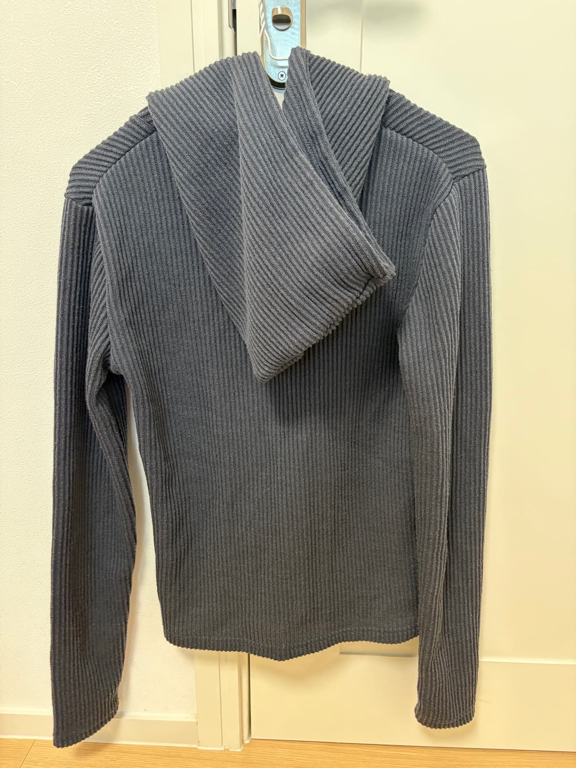 suade 스웨이드 후디드 립 집업 상품이미지4