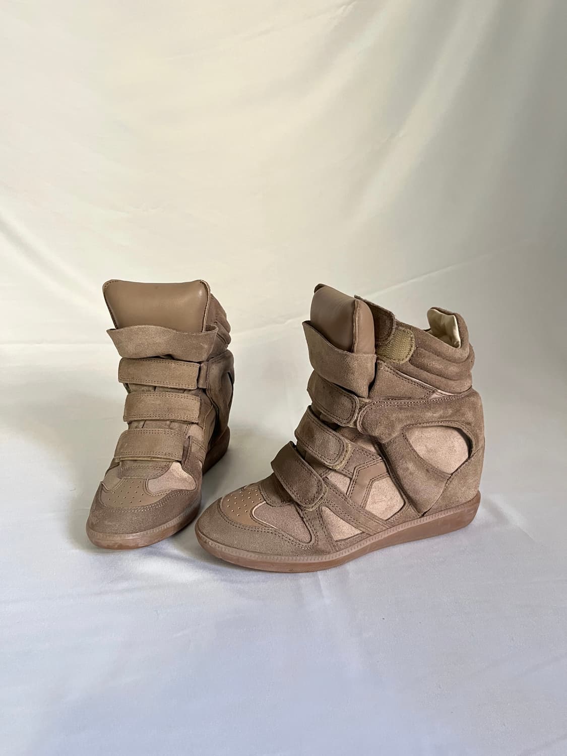 이자벨마랑 베켓 하이탑 베이지 상품이미지2