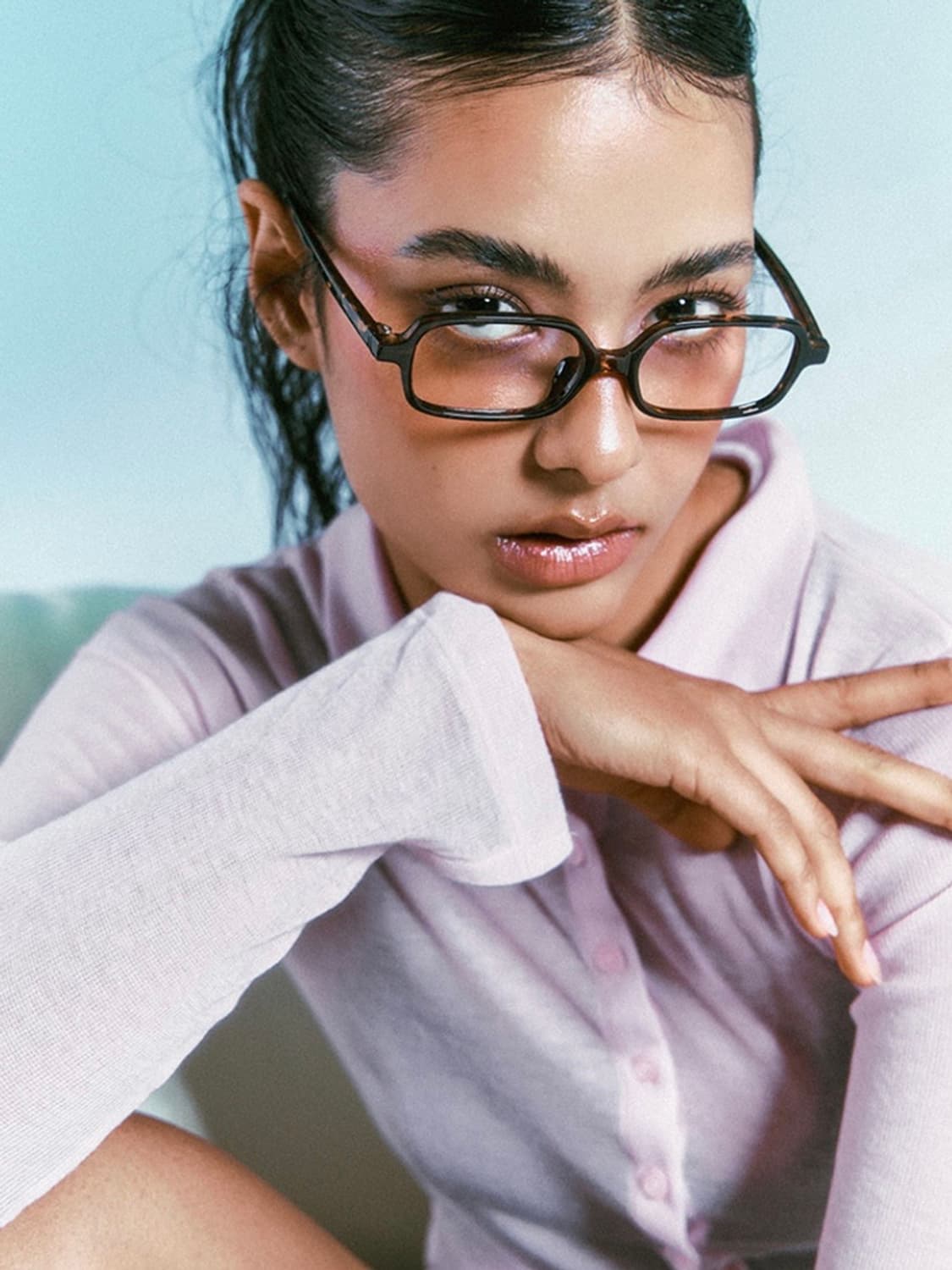 리에티안경 ANITA C08 레오파드 상품이미지2