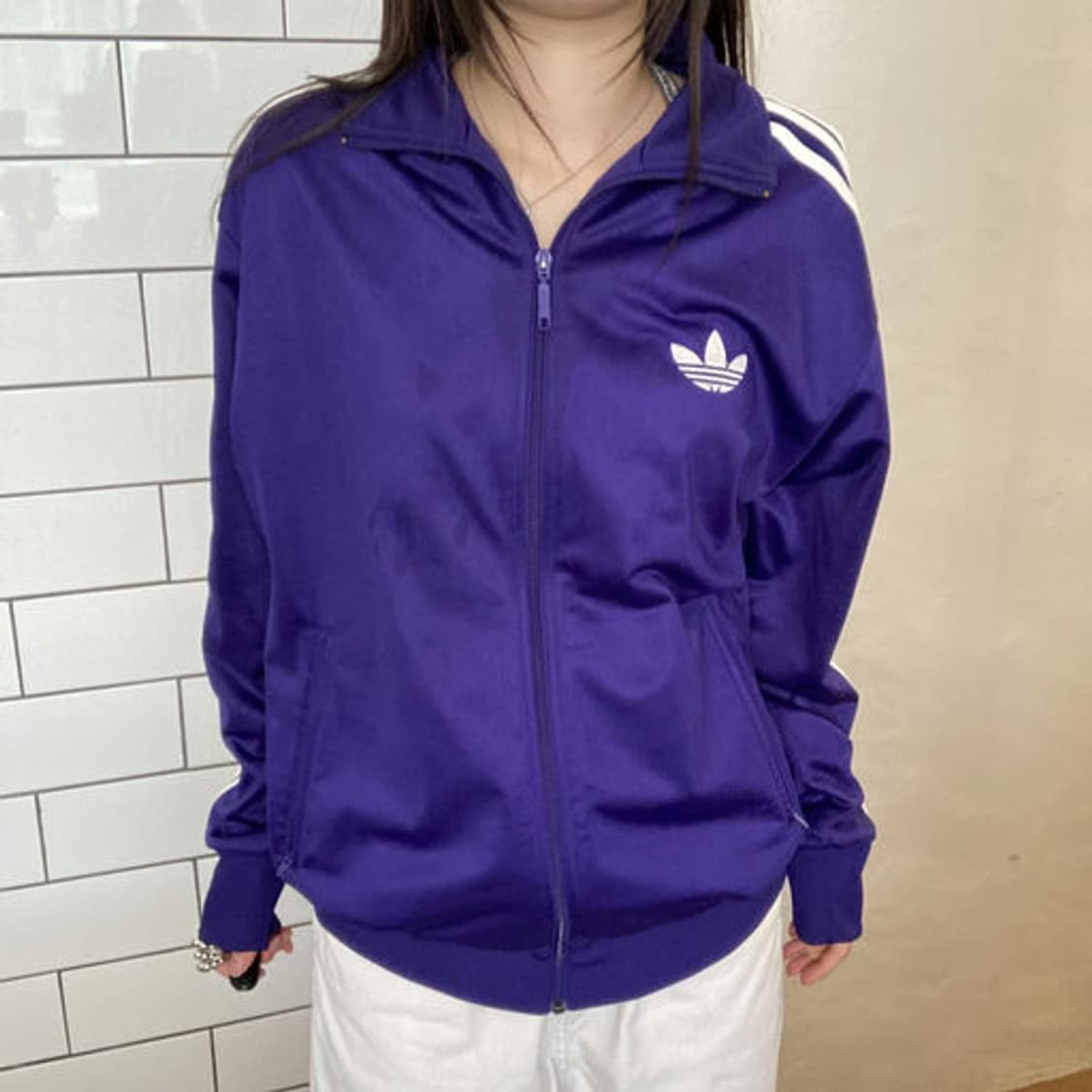 아디다스(Adidas) 유로파 시그니처 3-스트라이프 트랙탑 져지 집업 상품이미지7