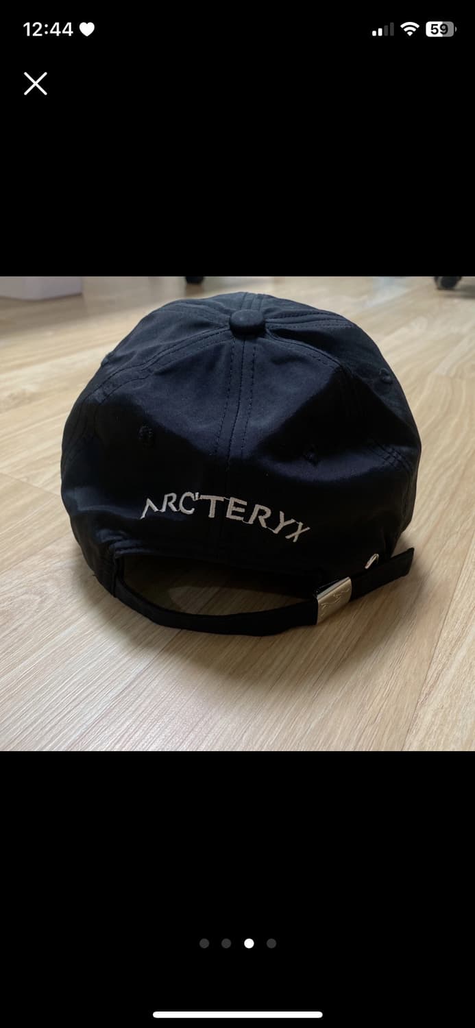 아크테릭스 블랙 볼캡 상품이미지3