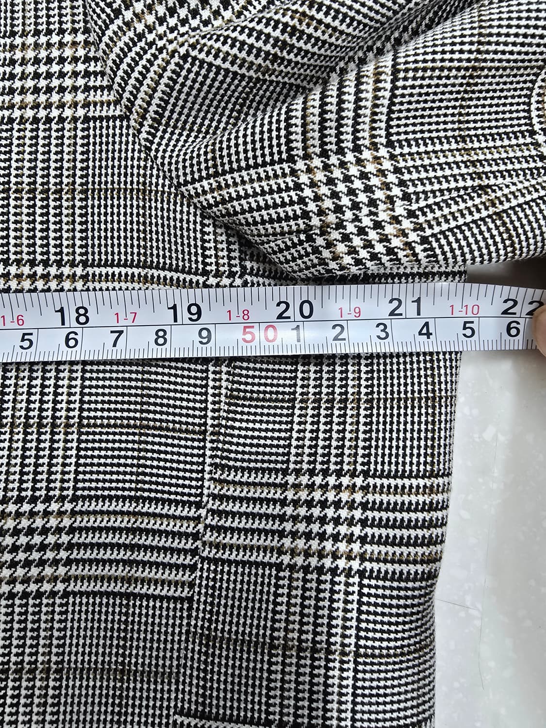 한섬 시스템 체크무늬 자켓105 상품이미지6