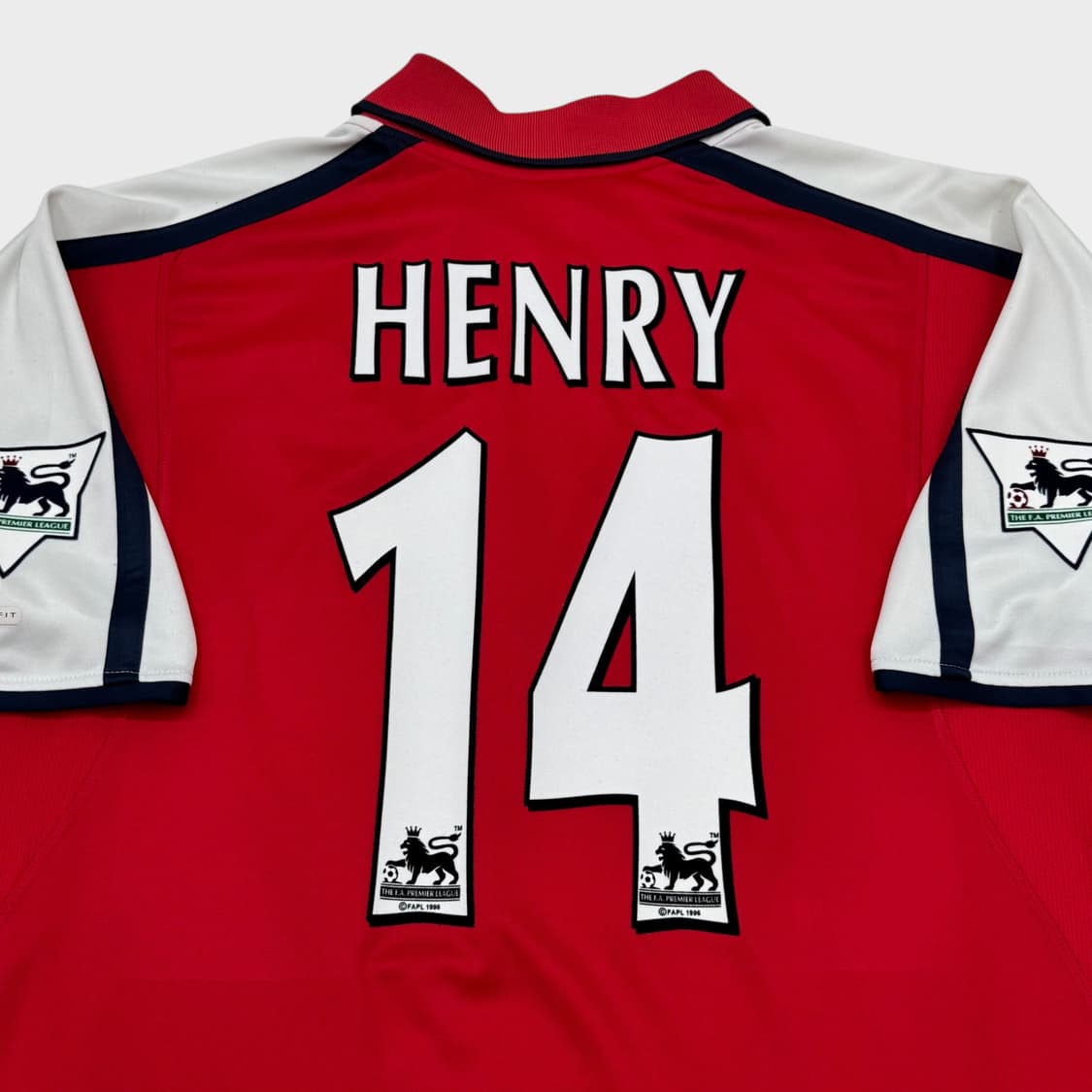 00-02 아스날 홈 No.14 티에리 앙리 상품이미지7