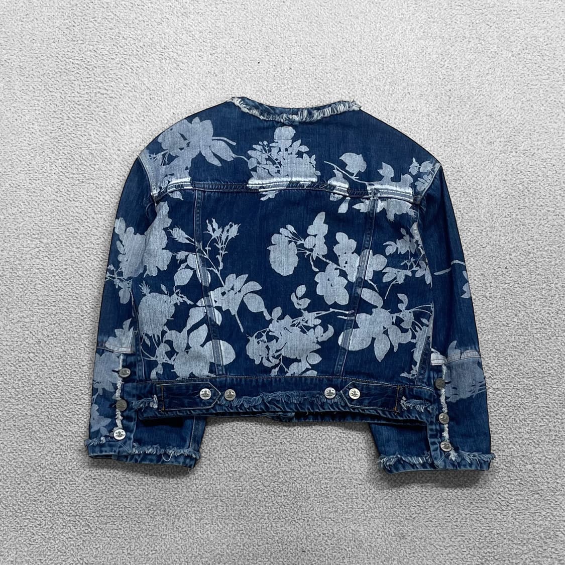 비비안웨스트우드 앵글로매니아 플라워 데님 자켓 상품이미지2