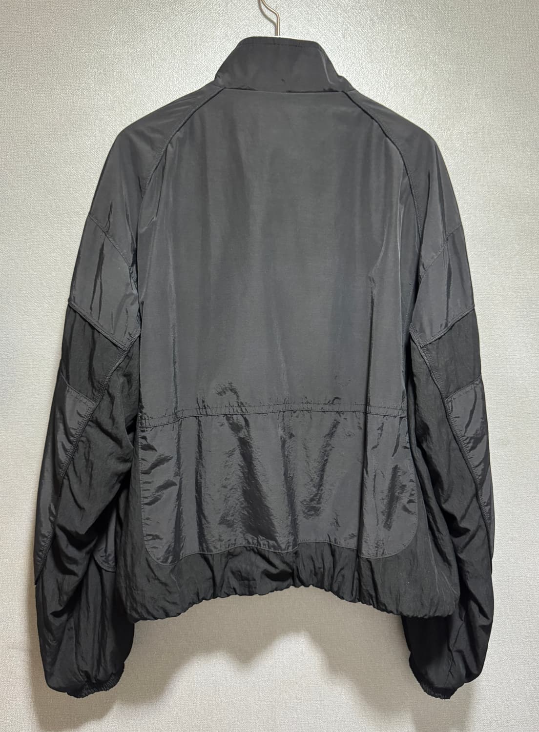 [3] 폴리테루 올드 파이프드 트랙 점퍼 블랙 상품이미지2