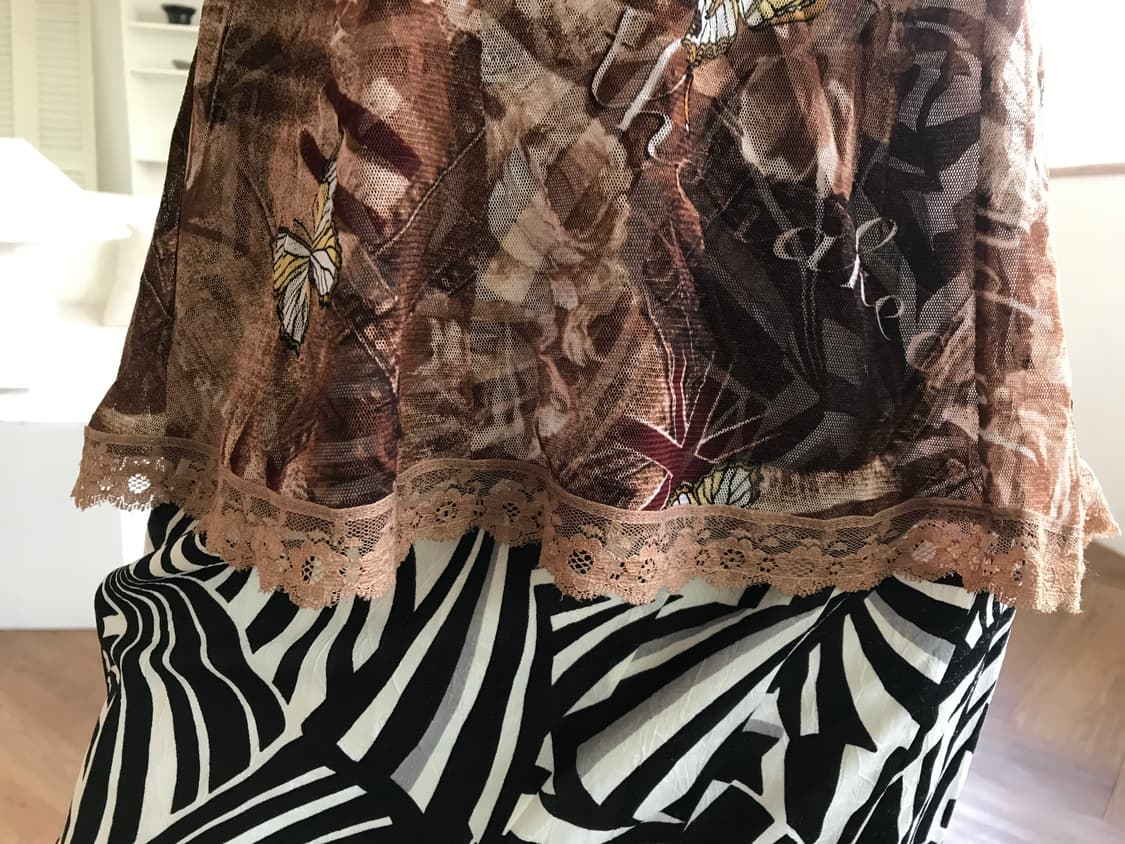 vintage pattern lace top 상품이미지4