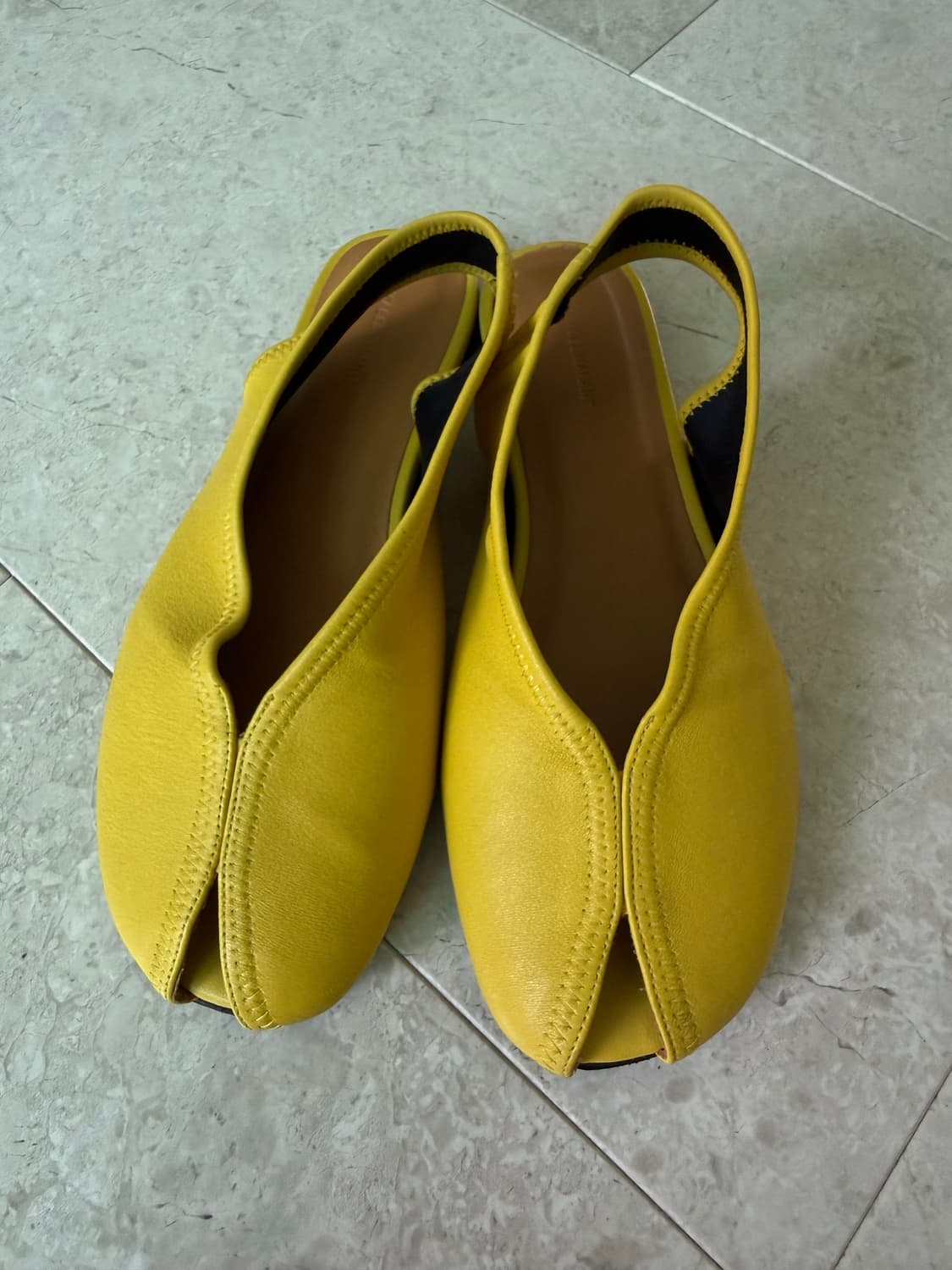 [정품/비브람보강] 이자벨 마랑 알리체 슬링백 샌들 옐로우 (37사이즈) 상품이미지1