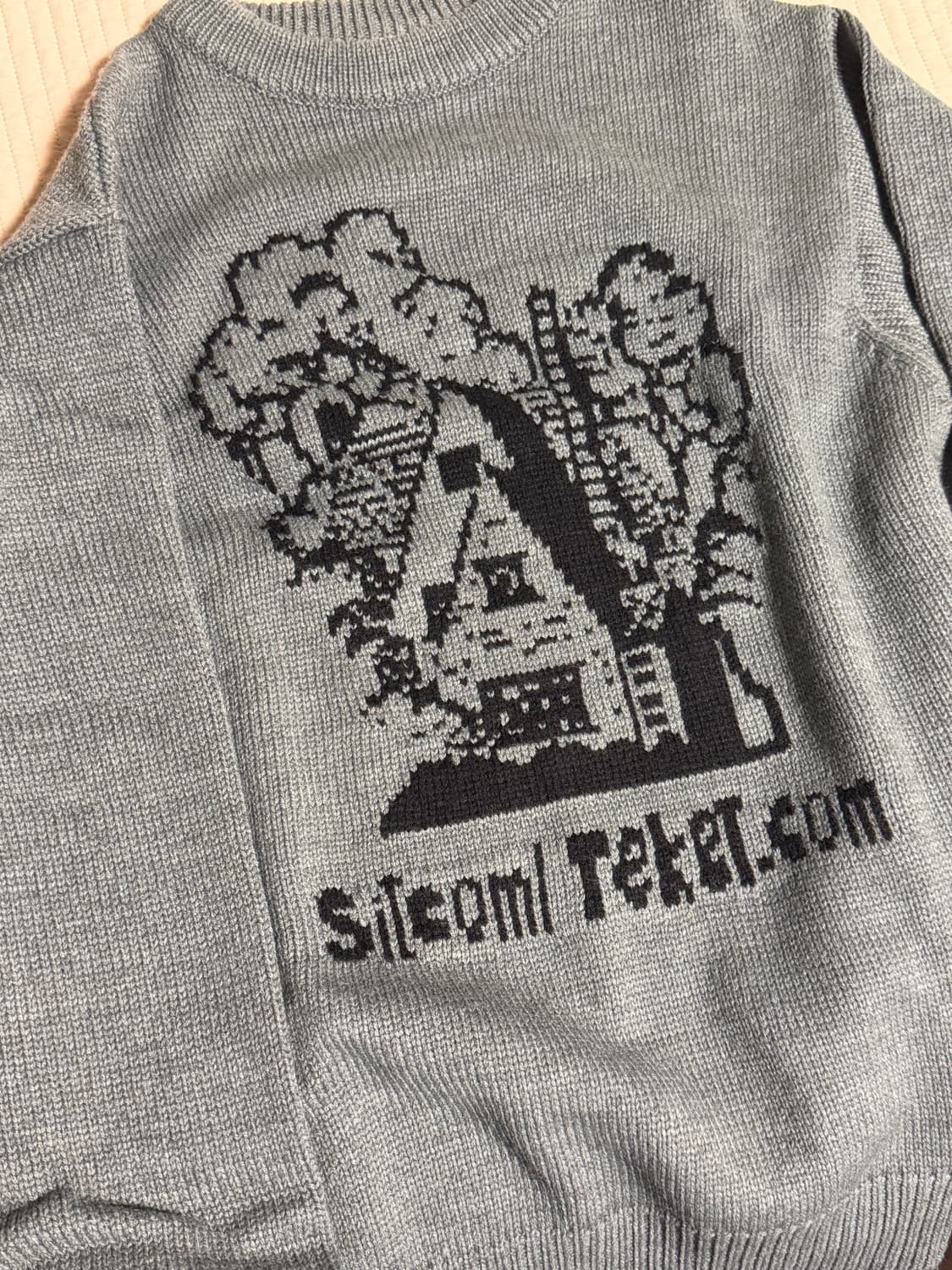 테켓 니트 상품이미지2