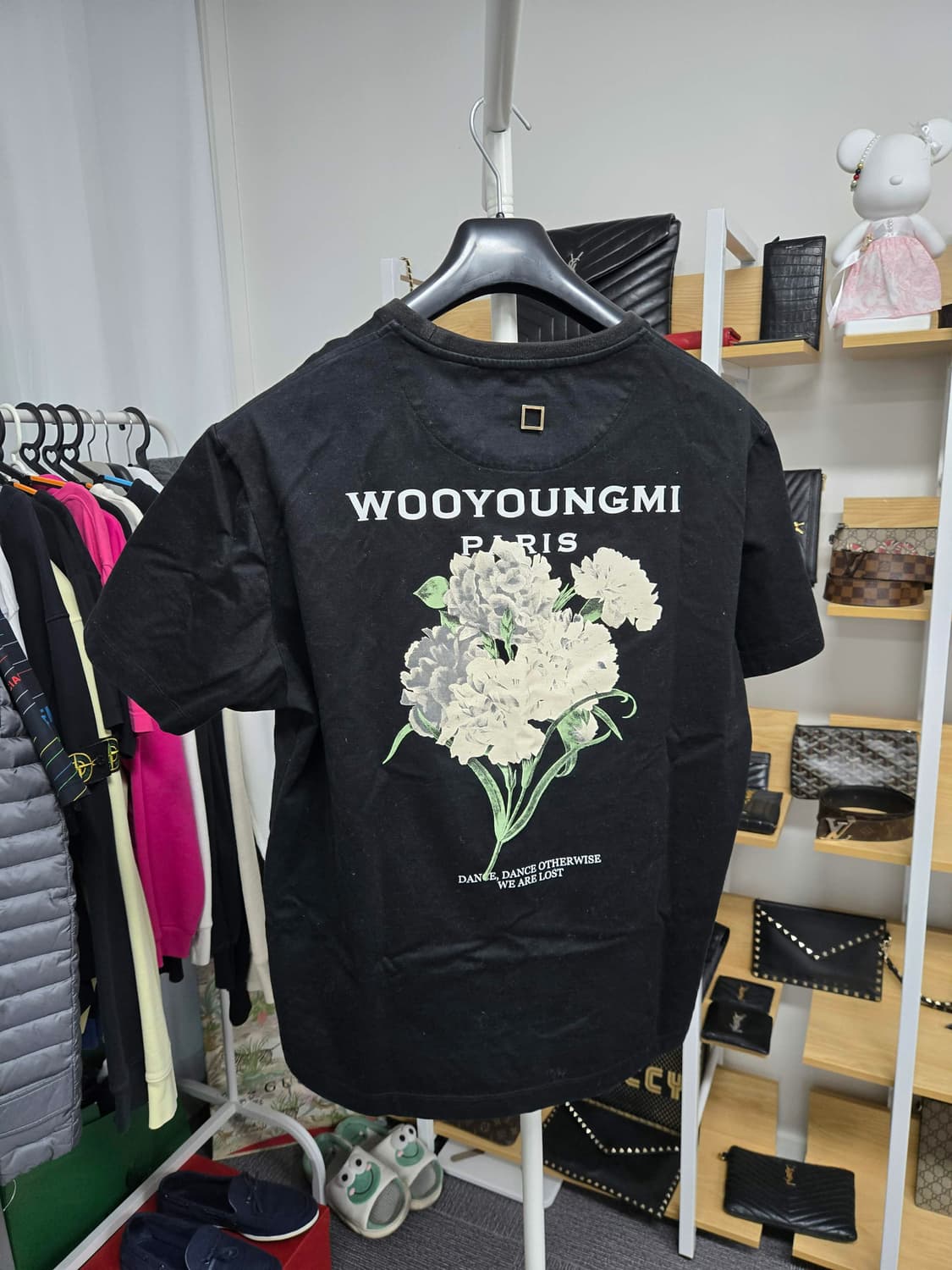 [A급컨디션]우영미 플라워 반팔 상품이미지3