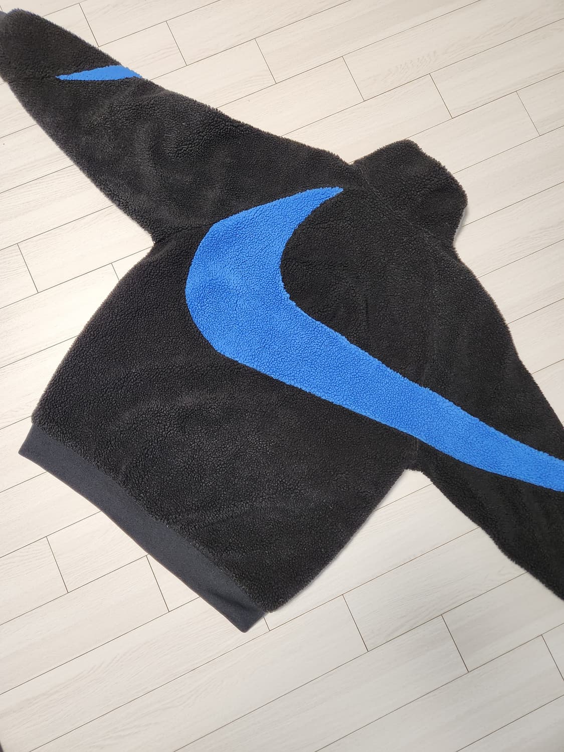 나이키 빅스우시 보아 플리스 풀집 재킷, 스우시 집업 리버시블 양면 자켓 상품이미지5