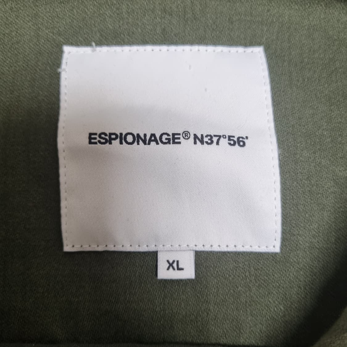 에스피오나지 올리브 퍼티그 자켓 XL 상품이미지4