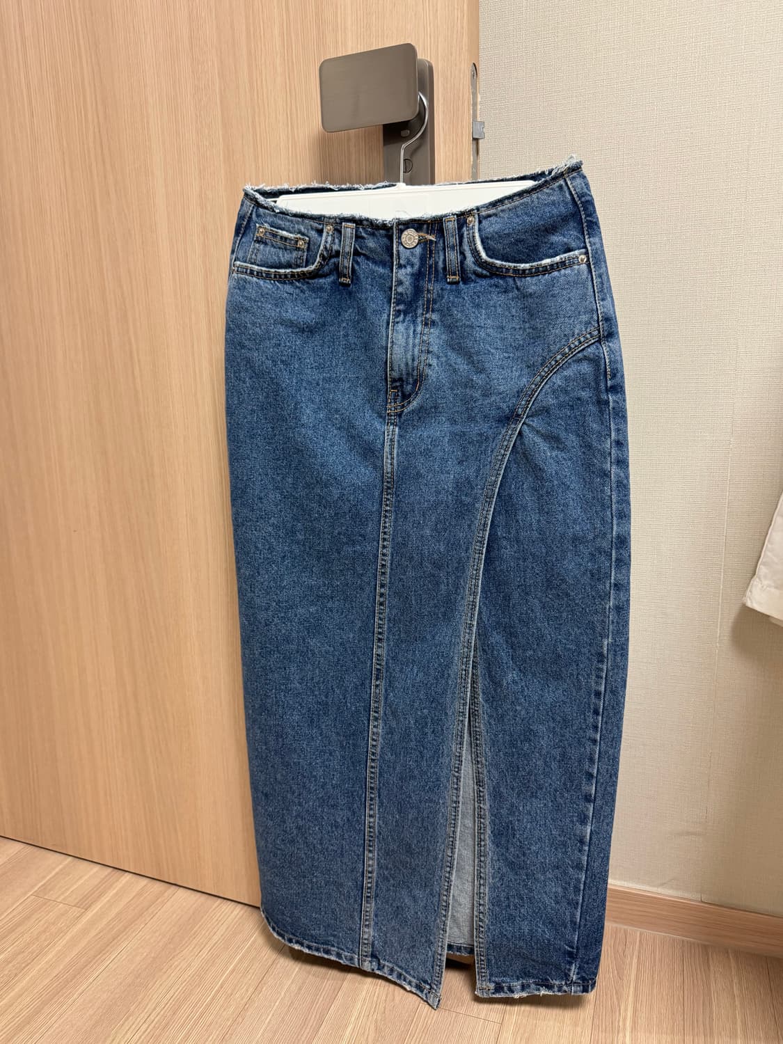 인스아울 inseowl 데님스커트팬츠 스몰 상품이미지2
