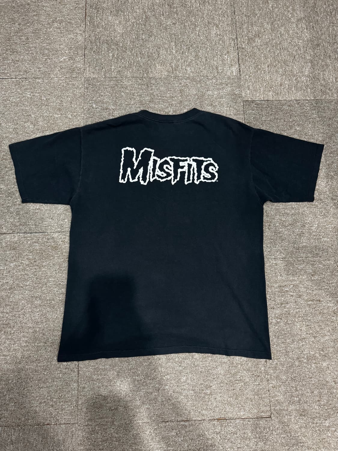 90s misfits ghost t shirt 미스핏츠 빈티지 밴드티 상품이미지2