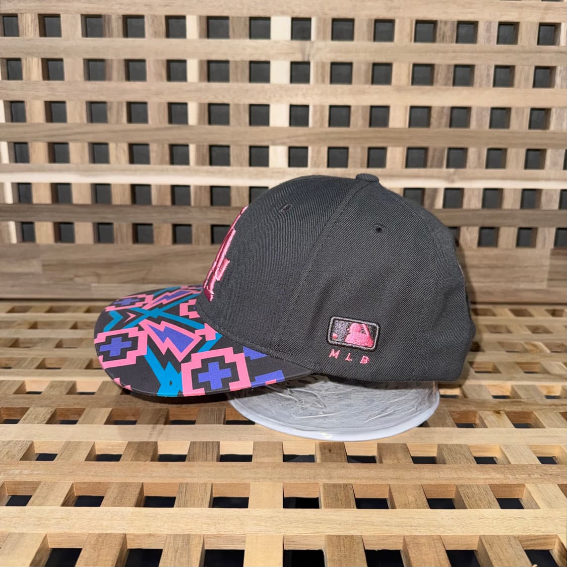 mlb LA 다저스 패턴 바이저 캡 상품이미지2