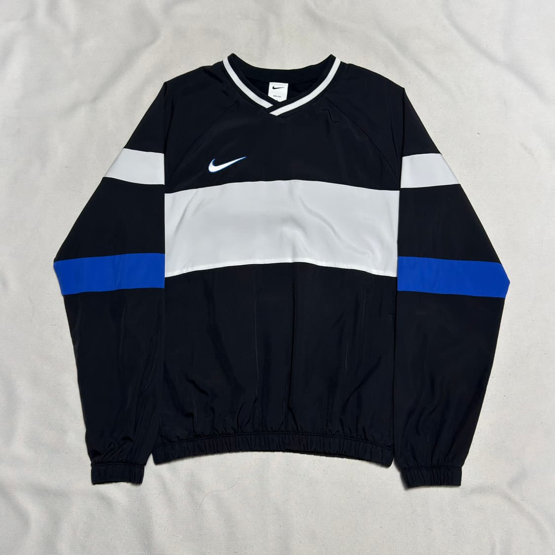 M 나이키 배색 브이넥 웜업 상품이미지2