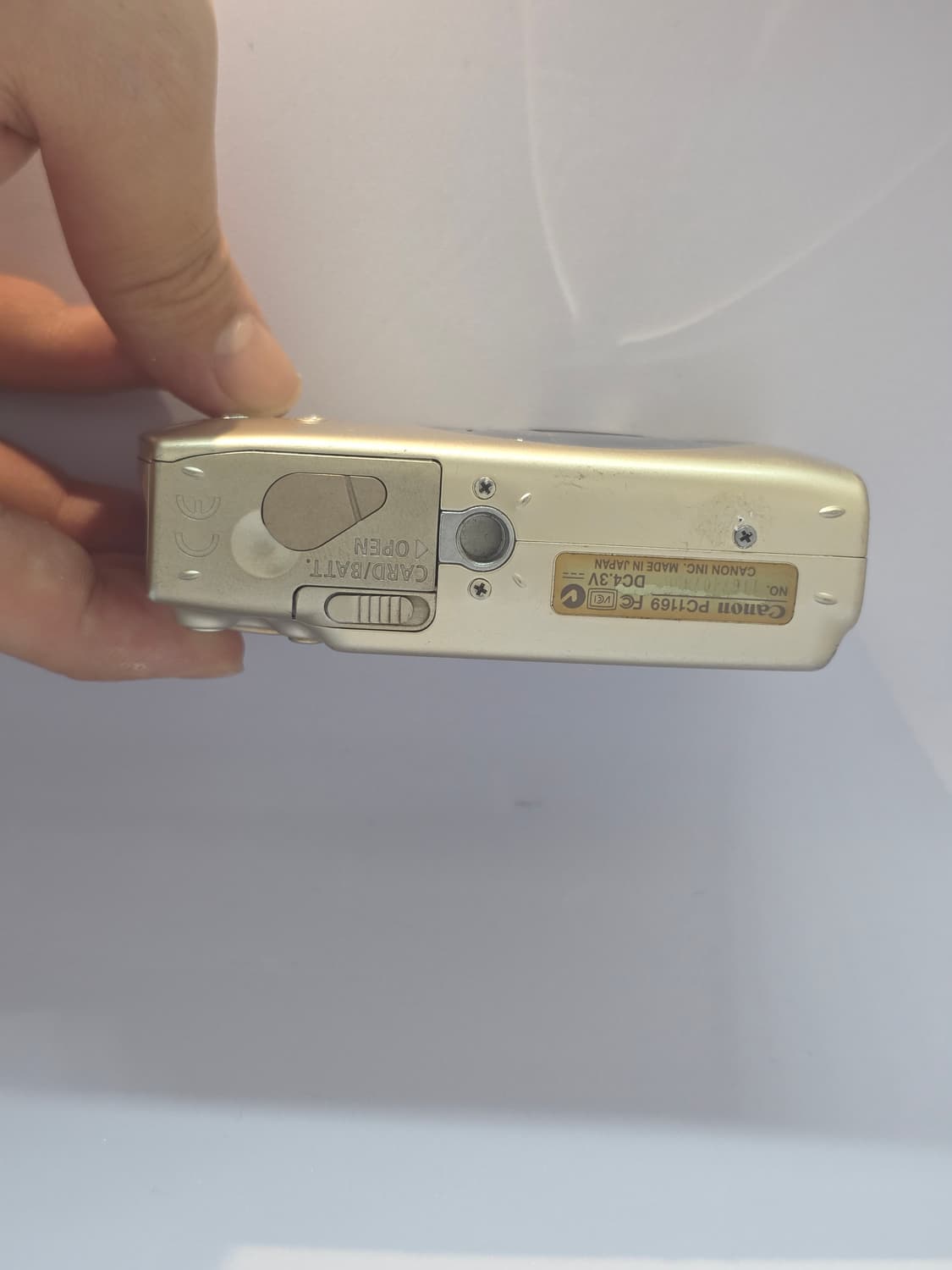 A급) 캐논 익서스750 실버 빈티지 디카 판매 상품이미지4