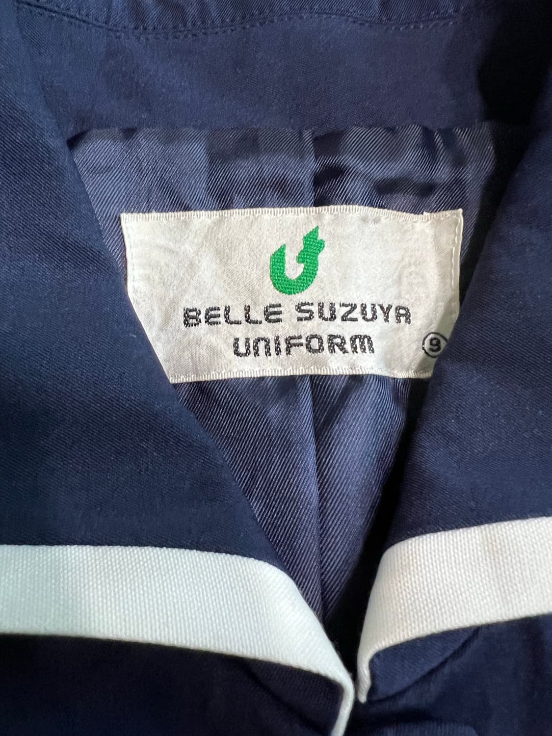 네이비 스즈야유니폼 여성 자켓 상품이미지3