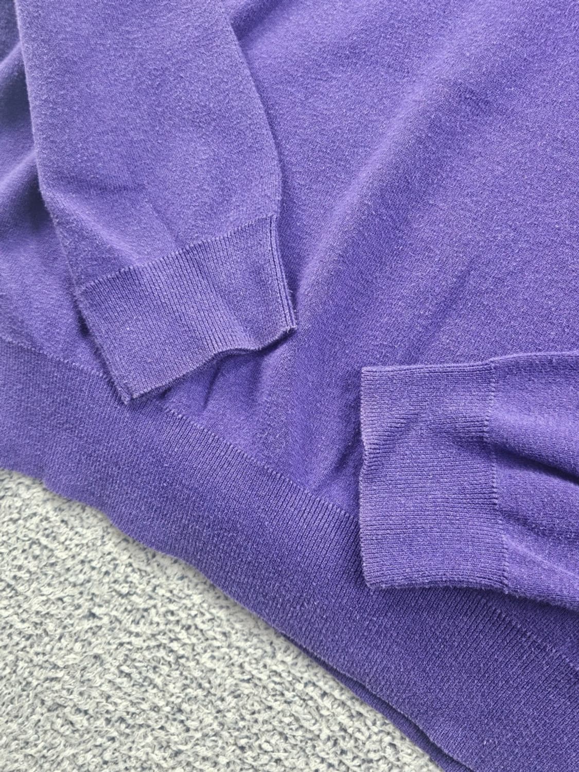 폴로랄프로렌 브이넥 피마코튼 니트 스웨터 ( L ) / 11601 상품이미지9