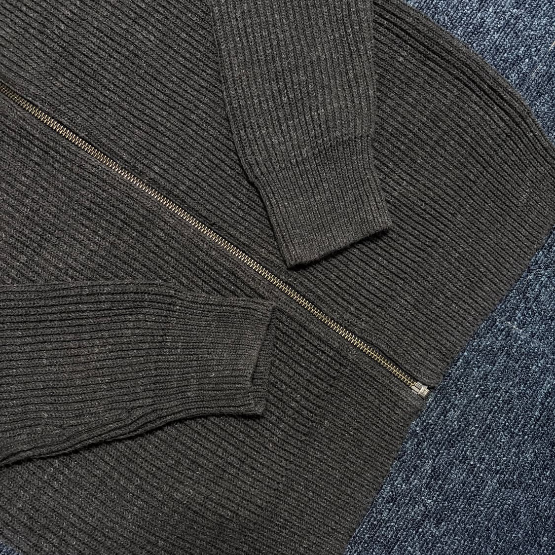 프레드페리 니트 집업 상품이미지2