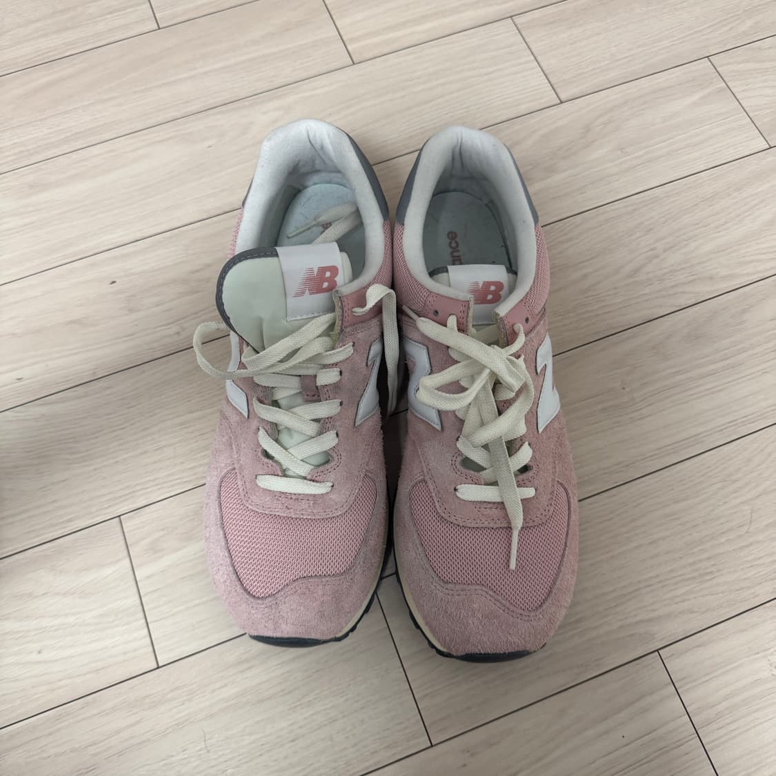 뉴발란스 574 헤리티지 멜로우 핑크 290 상품이미지7