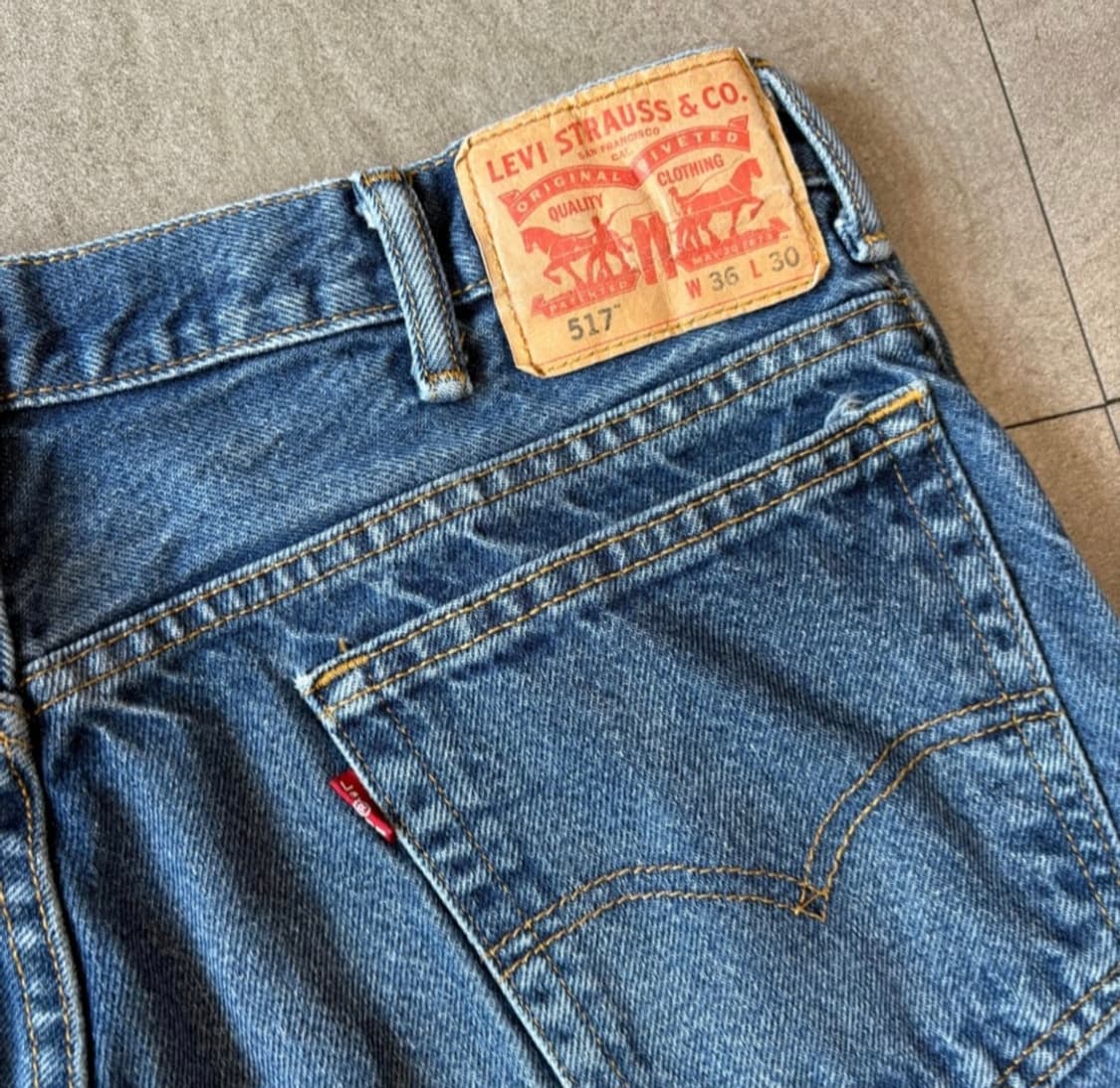 리바이스 517 데님 팬츠 상품이미지7