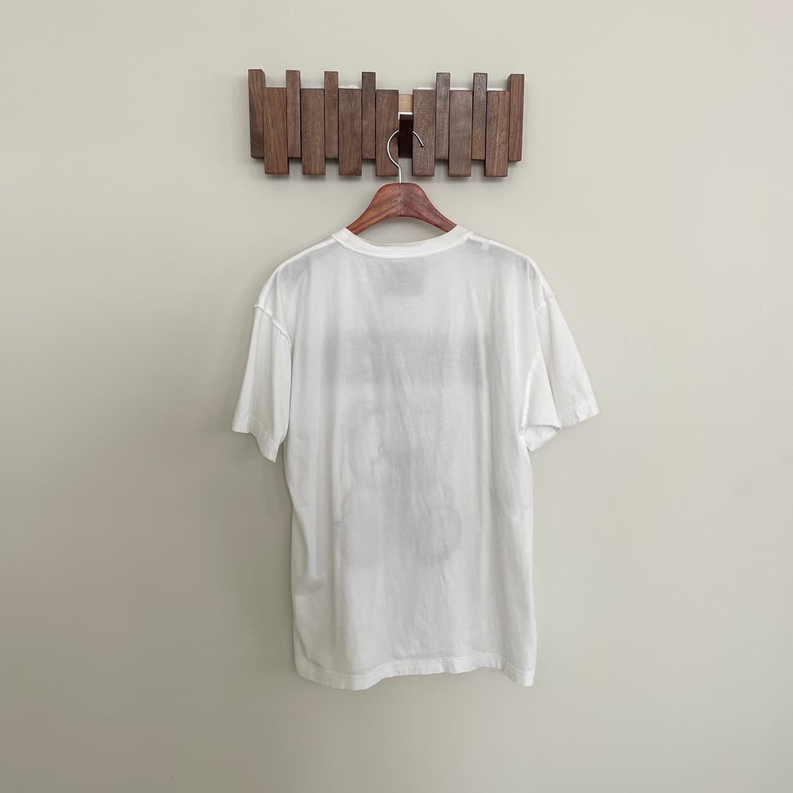 모스키노 XS|공용95 인사이드 아웃 테디 베어 티셔츠 화이트 상품이미지3