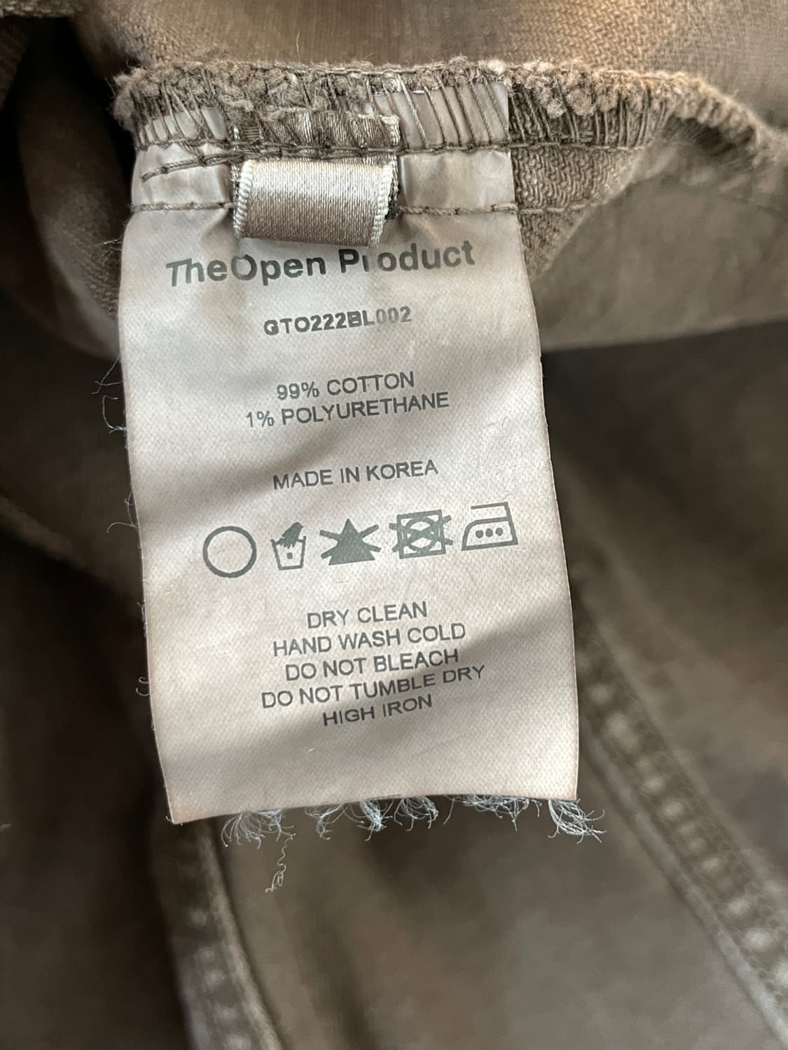 더오픈프로덕트 데님 튜브 탑 상품이미지6