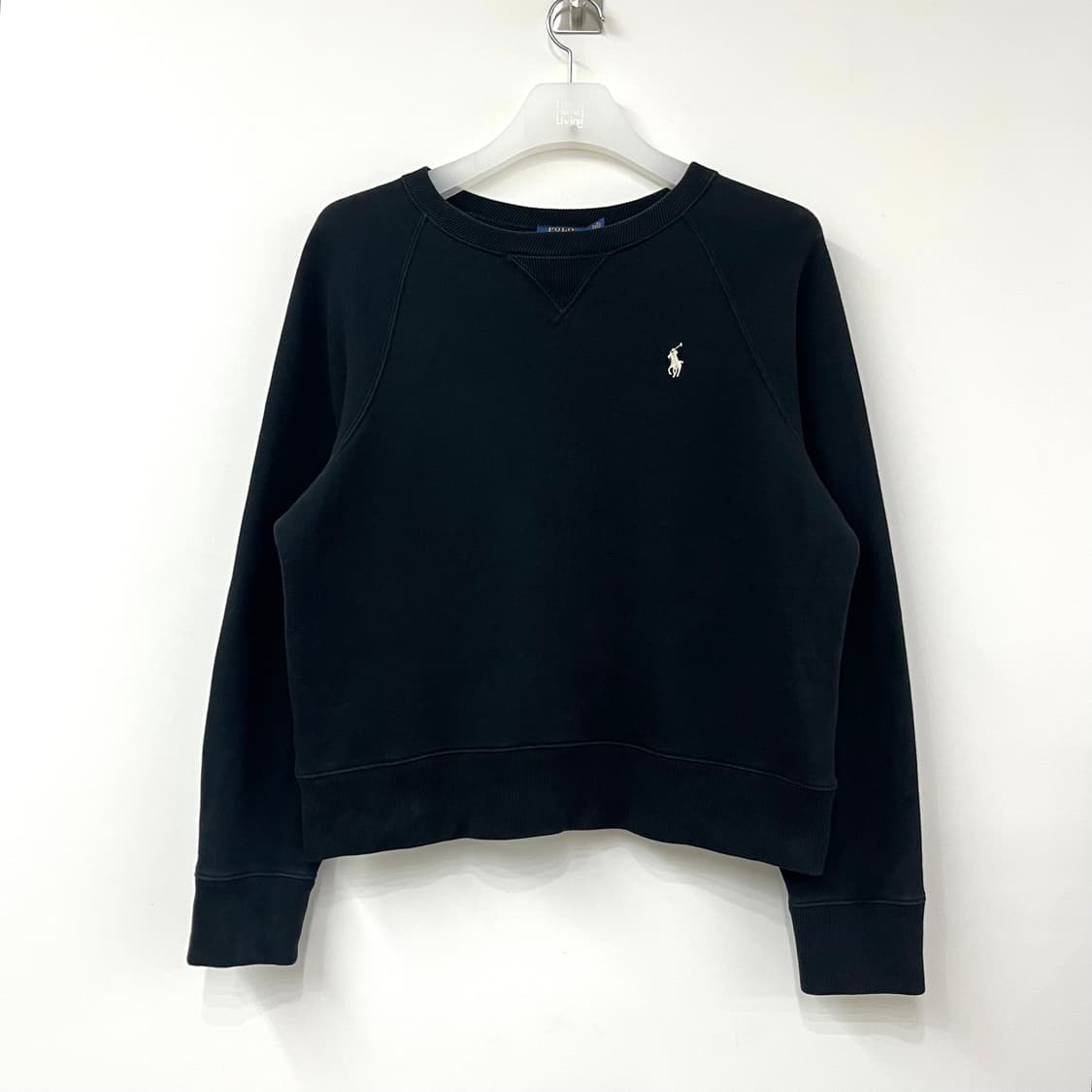 폴로 랄프로렌 신형 화이트 포니 블랙 맨투맨 상품이미지2