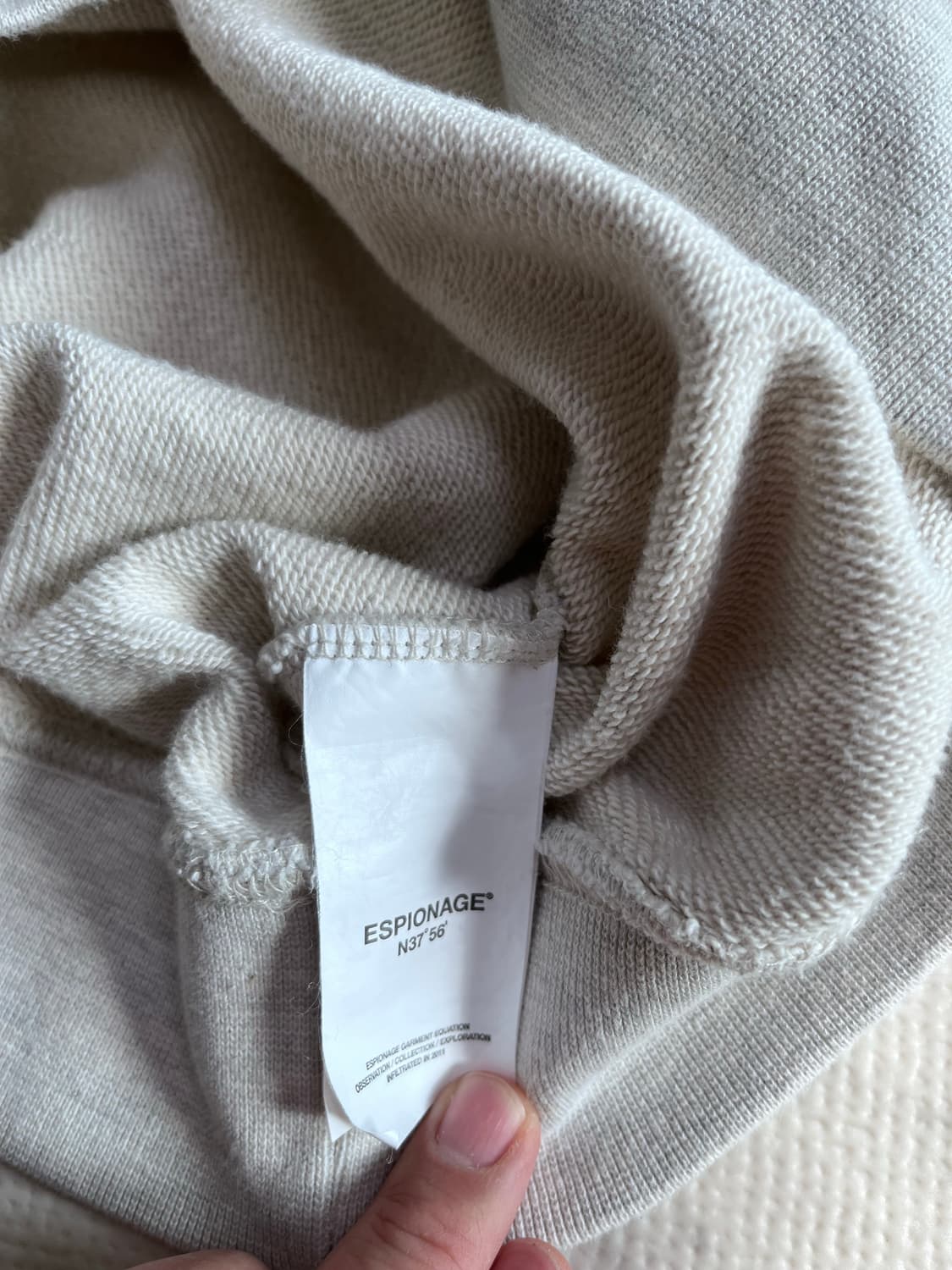 에스피오나지 스웻셔츠 XL 상품이미지4