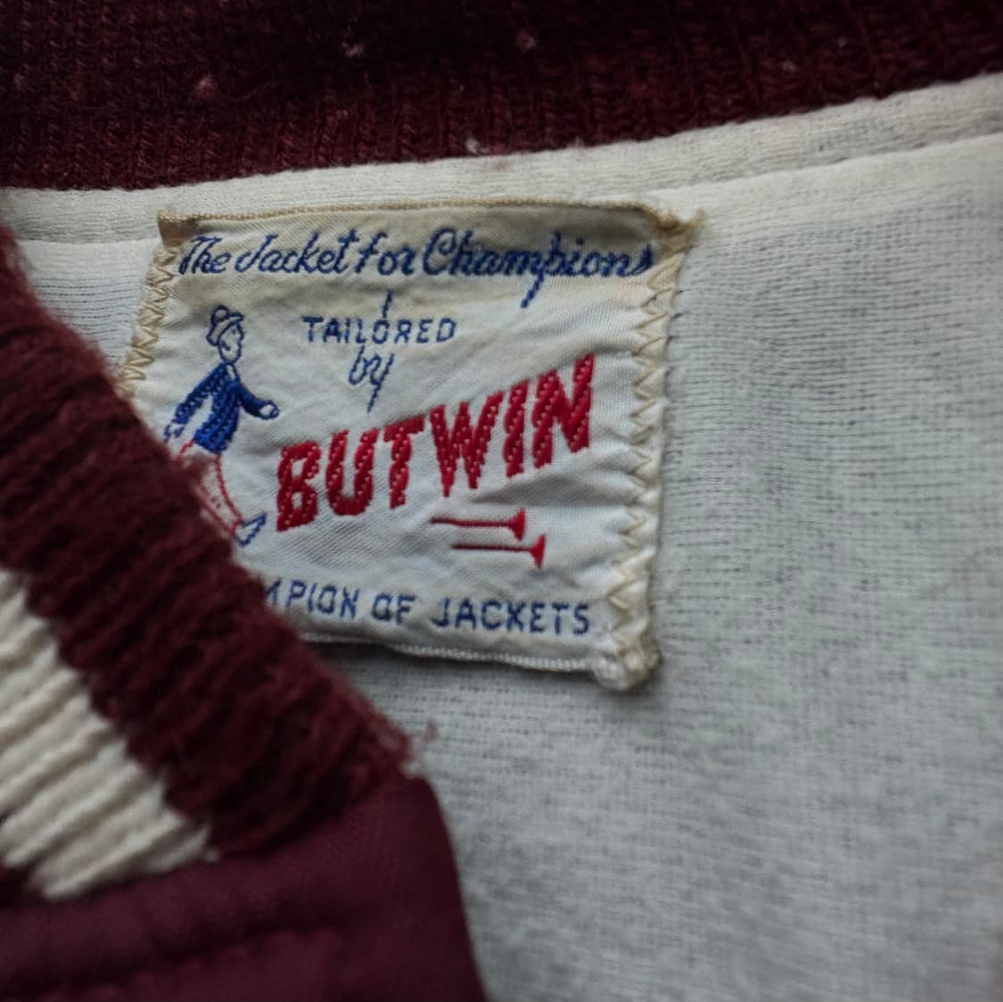 Vintage 50s 버트윈 코칭 봄버 재킷 상품이미지3