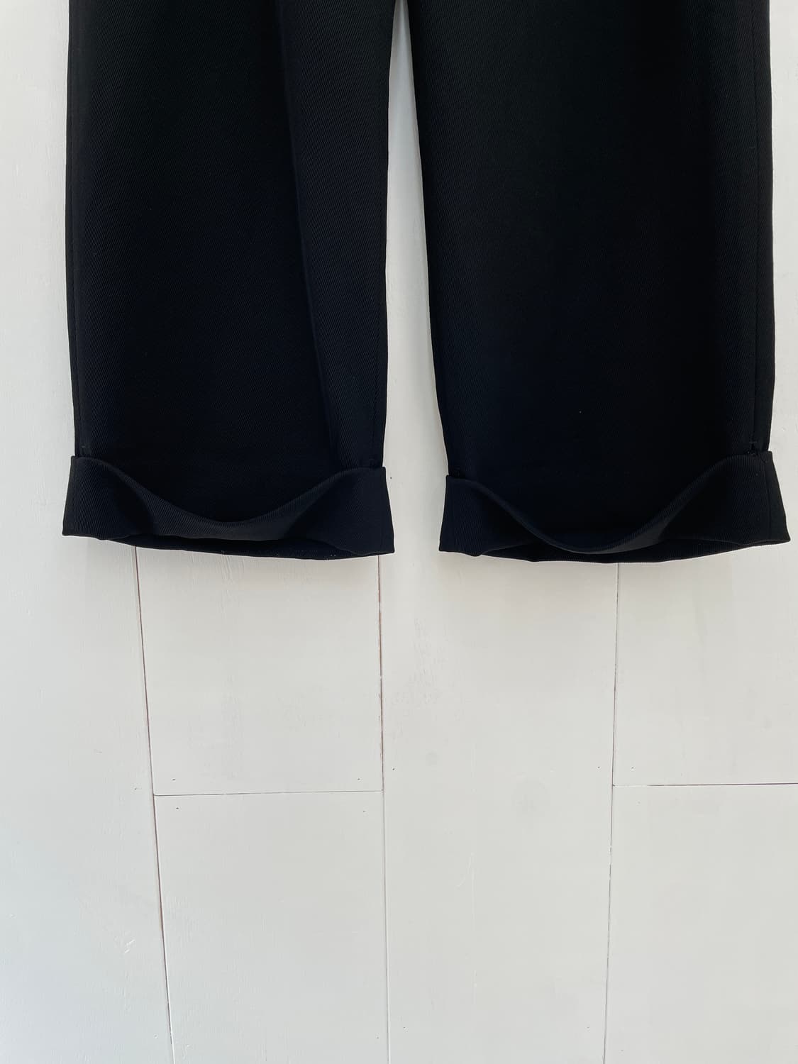 쿠어(COOR) 버진 울 와이드 슬랙스 팬츠 상품이미지7