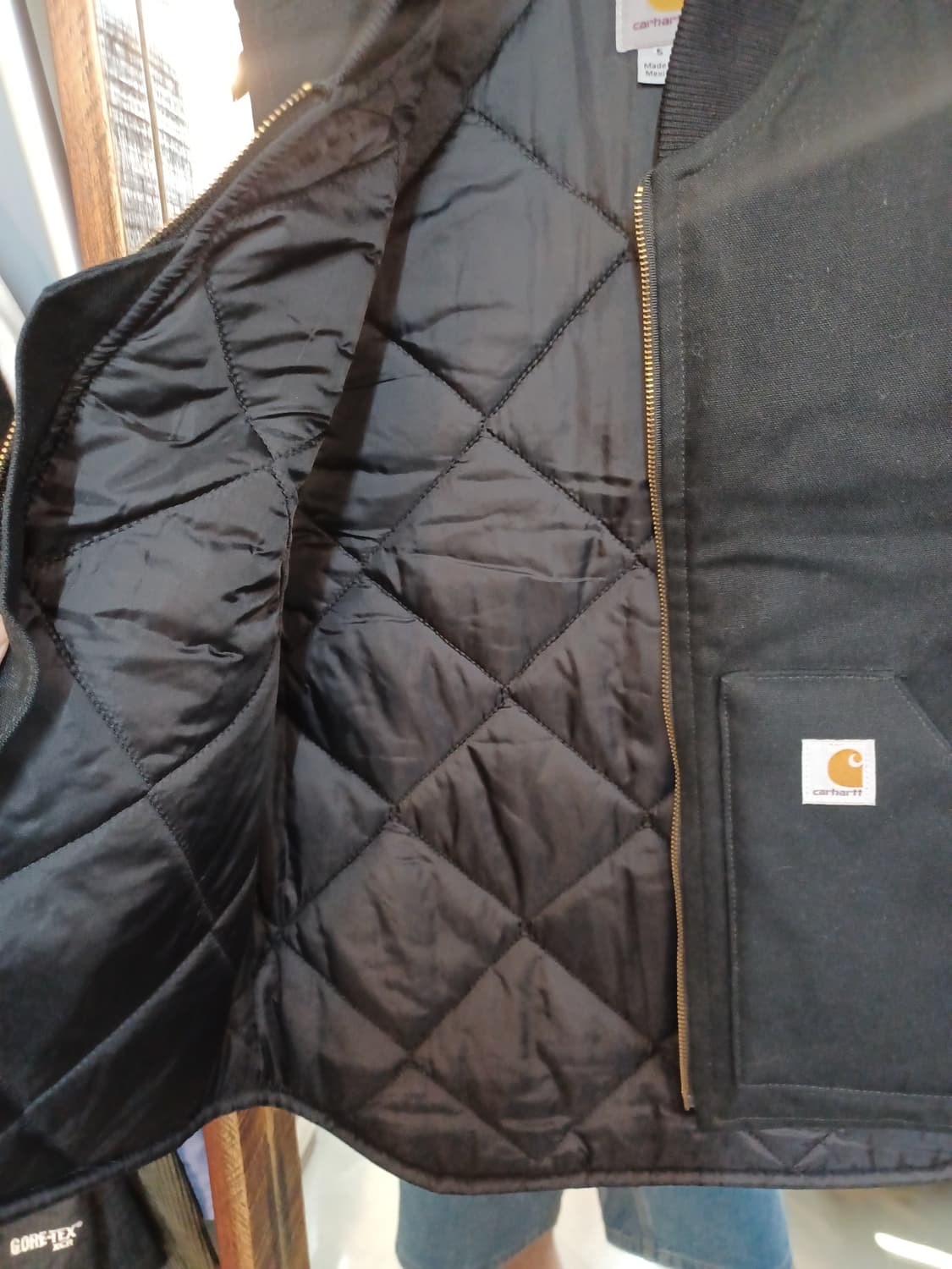 칼하트 누빔 조끼 베스트 s 레귤러 상품이미지5