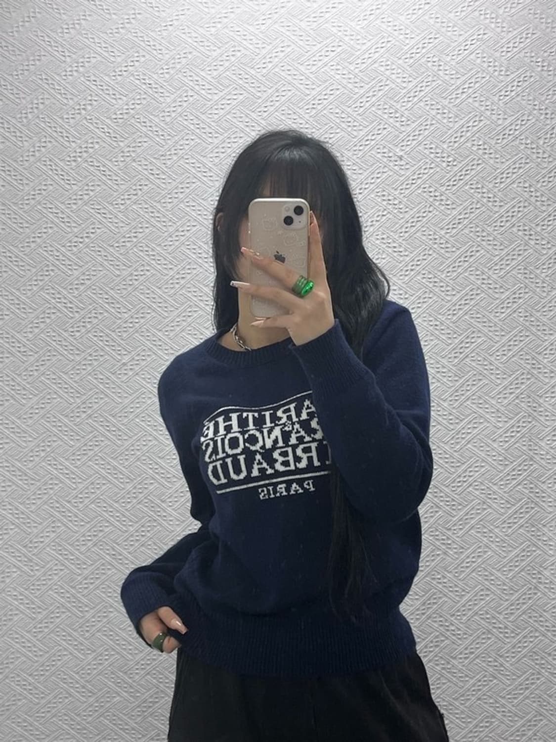 마리테 프랑소와 저버 모던시크 캐주얼 로고 니트 S C08210 상품이미지2