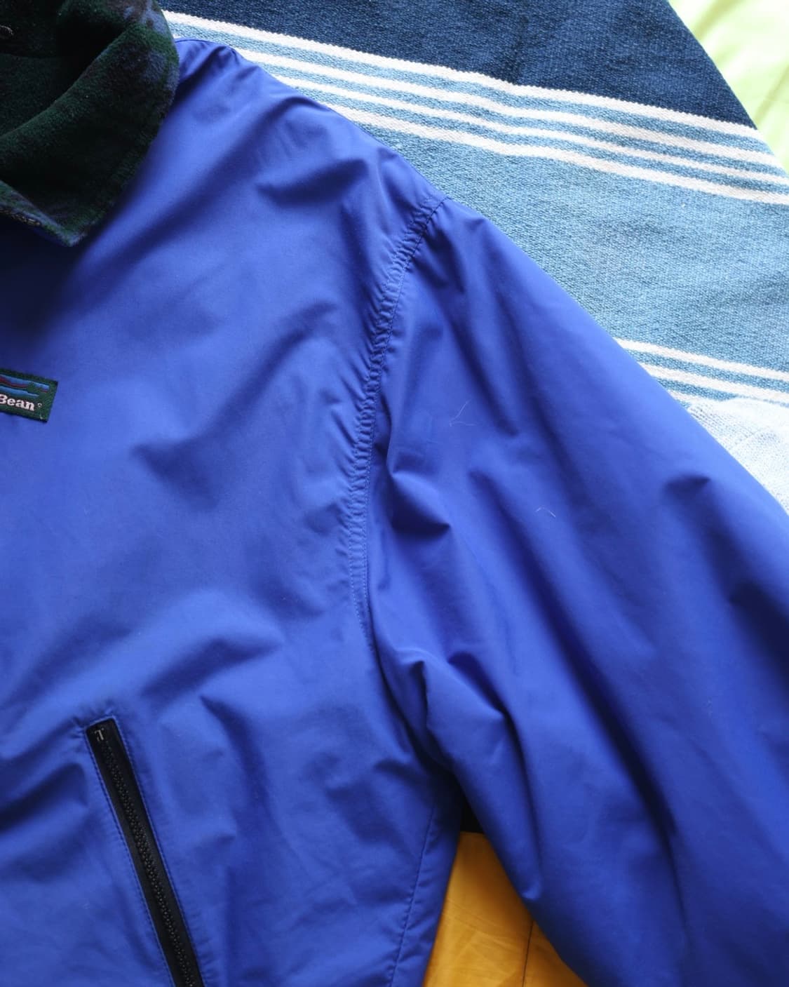 엘엘빈 80s 아즈텍 라이닝 웜업 자켓 상품이미지4