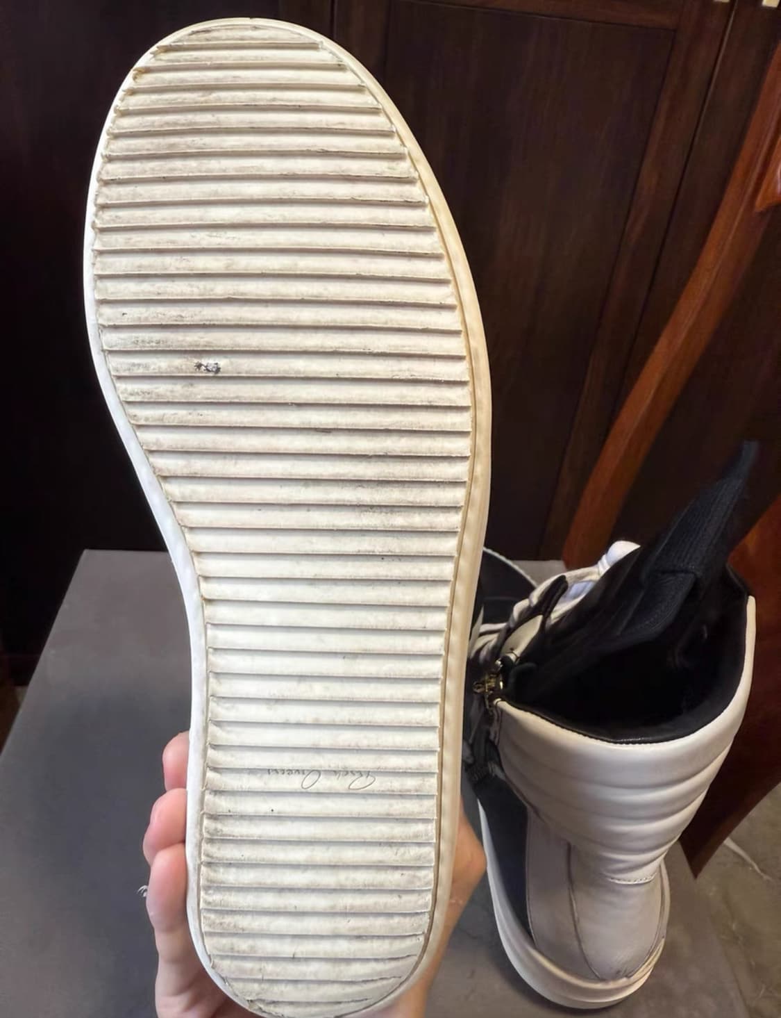 릭오웬스 지오바스켓 42 상품이미지9