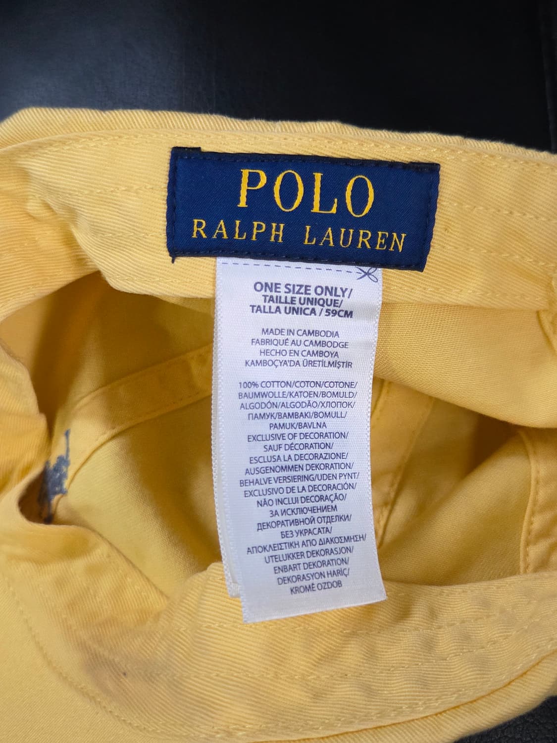 [폴로 랄프로렌] 코튼 치노 볼캡 | 00088 상품이미지8